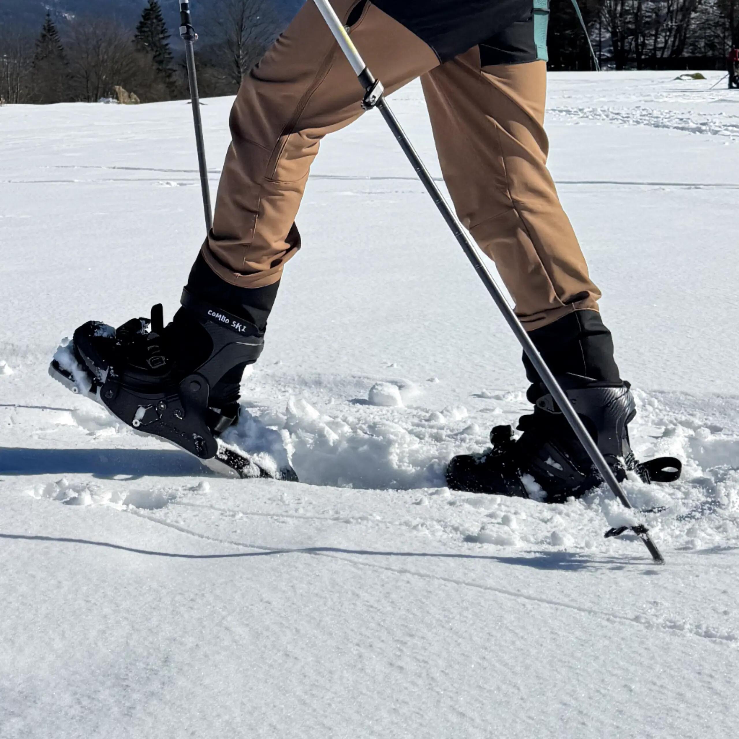 2en1 Combinaison de Raquettes, Mini-Skis et Ice Spikes 7/16