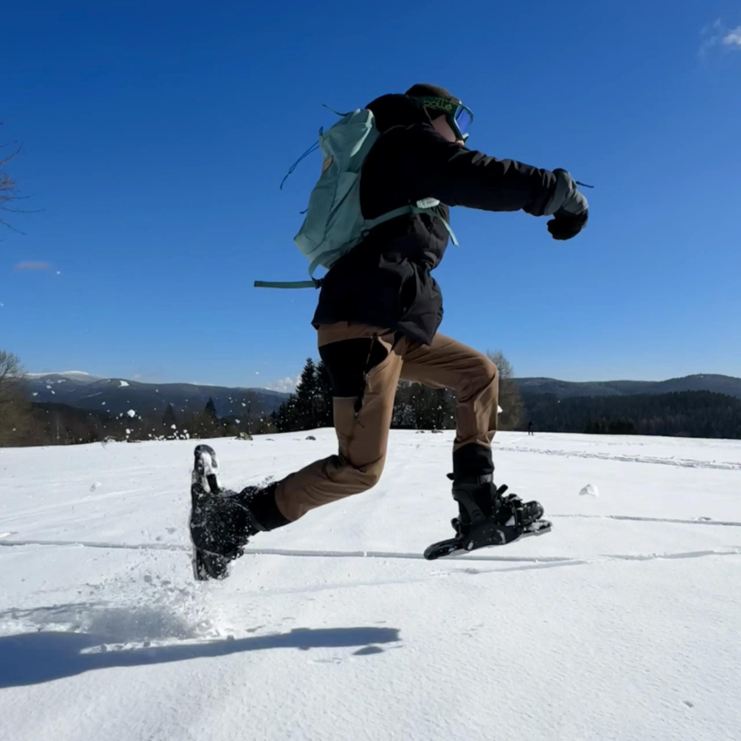 2en1 Combinaison de Raquettes, Mini-Skis et Ice Spikes 4/16