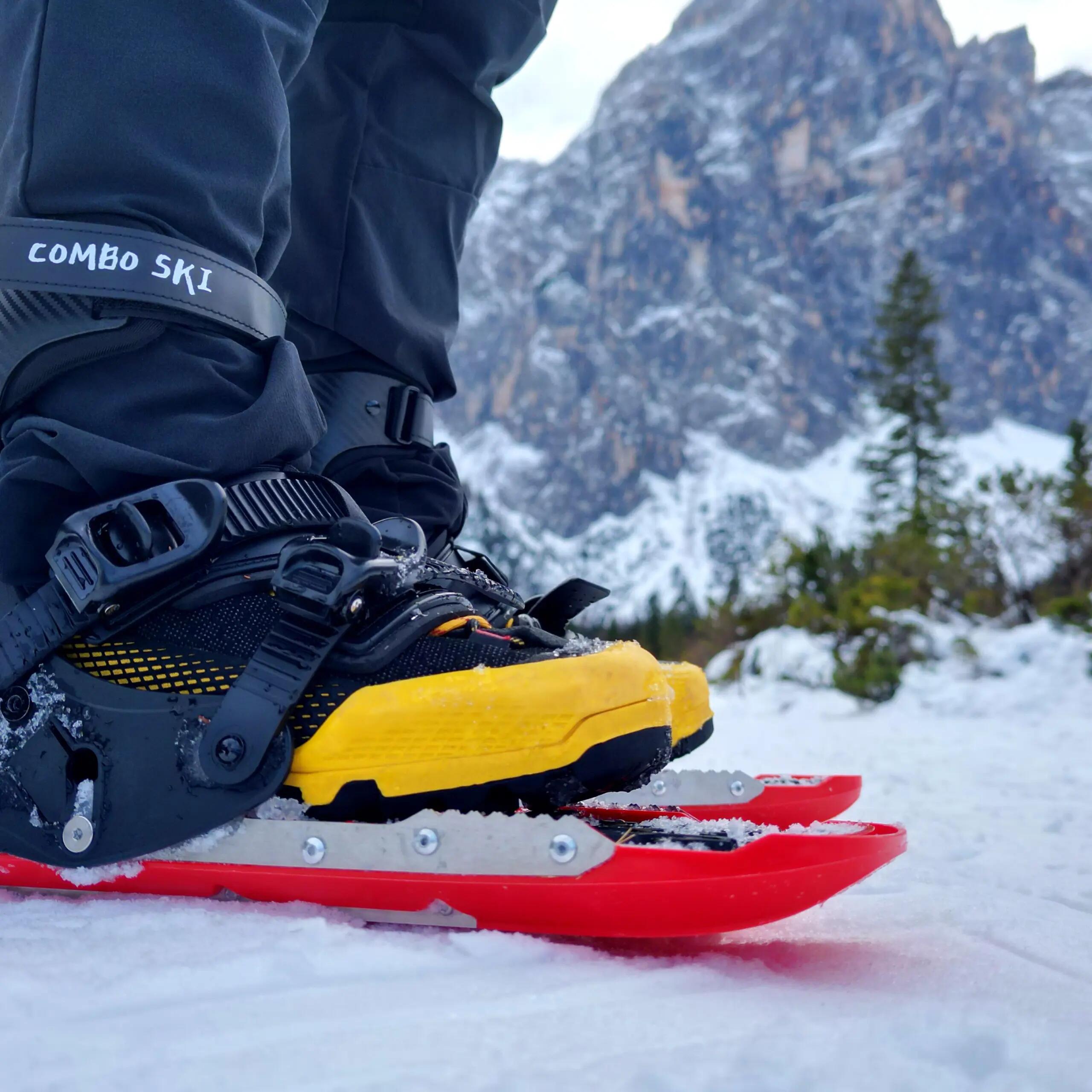 2en1 Combinaison de Raquettes, Mini-Skis et Ice Spikes 10/16