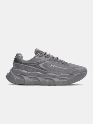 Heren hardloopschoenen under armour halo runner 2 titan gray