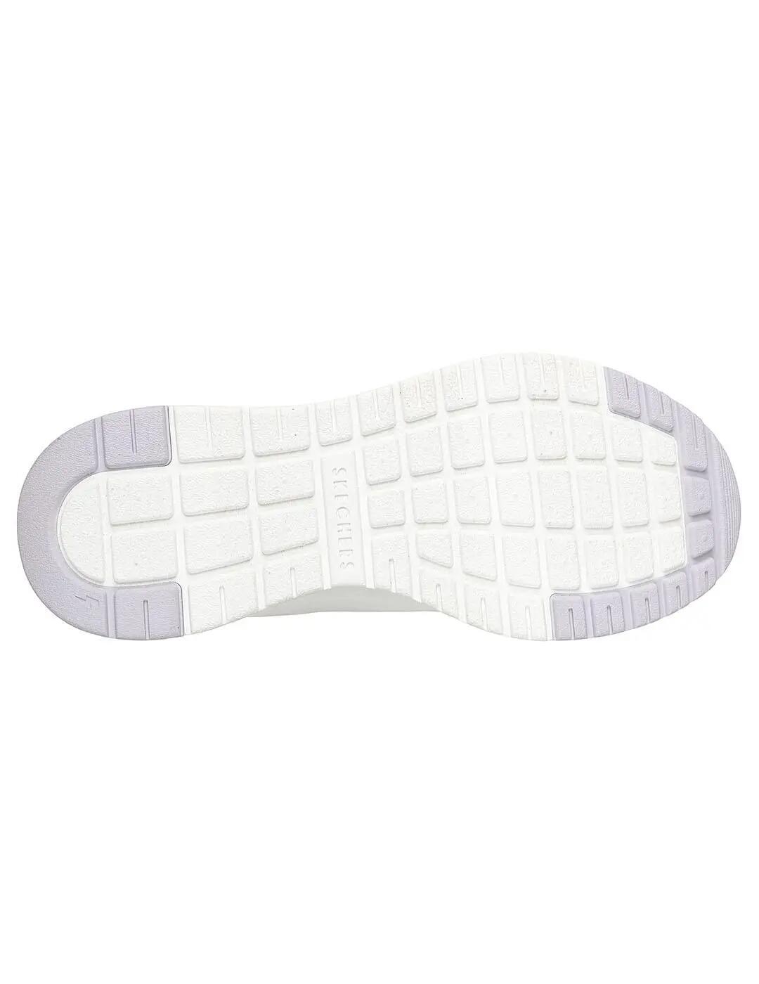 Chaussures pour femmes Skechers Uno lite Blanc. 5/5