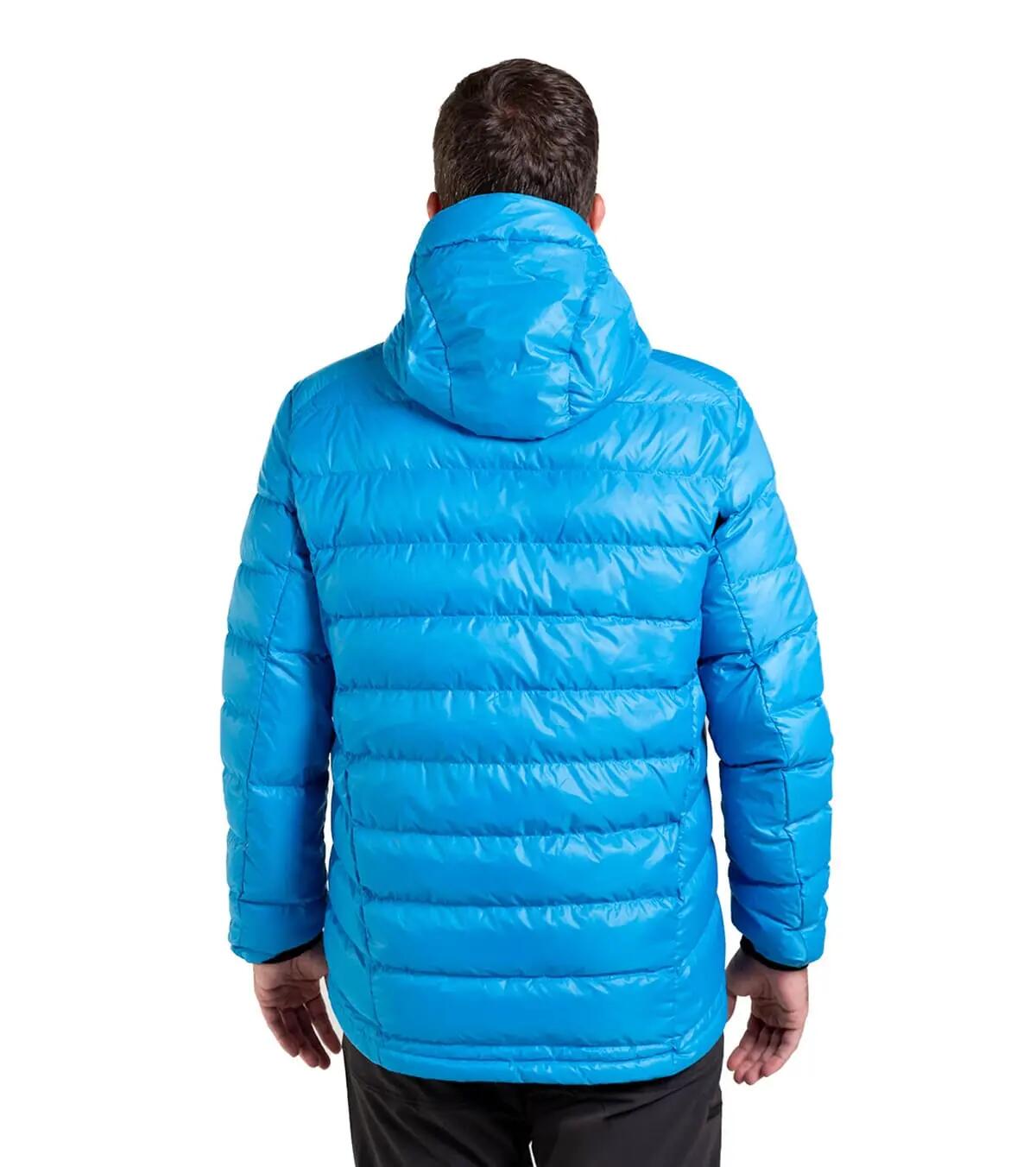 Casaco De Penas Khumbu Lite Trekking Homem Térmica Azul 5/5
