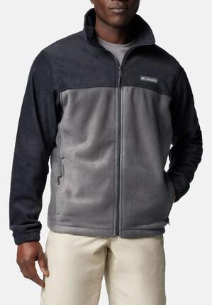 Giacche uomo columbia nero/grigio scuro