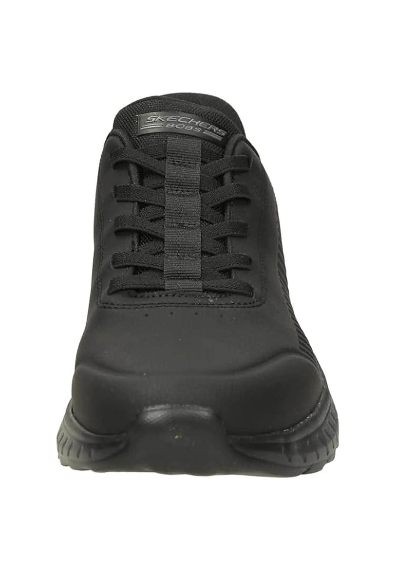 Skechers Herren BOBS Sport Squad Chaos Slip Ins Trainingsschuhe Schwarz 4/6