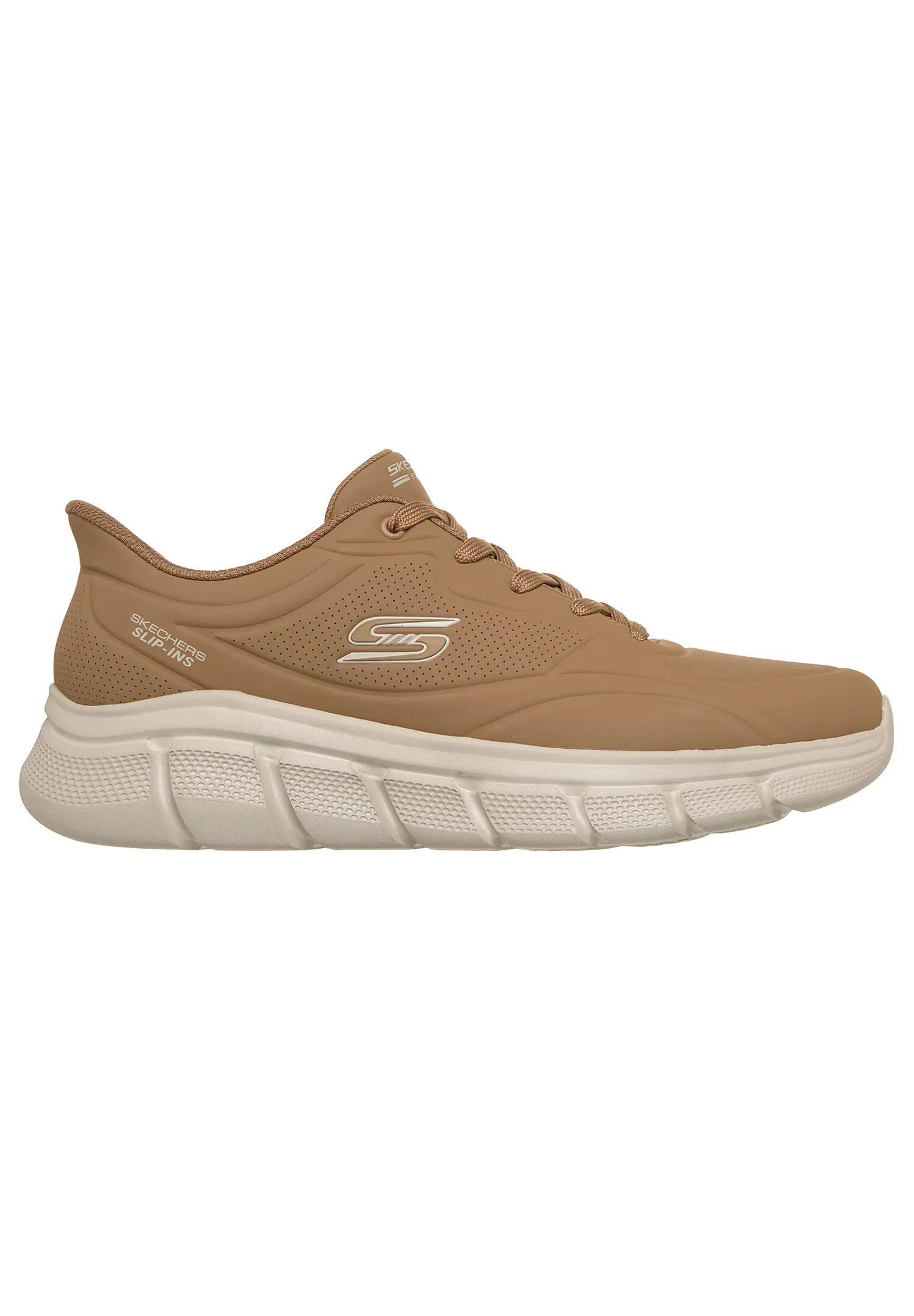 Buty SKECHERS BOBS B FLEX - SMOOTH EDGE Jasnobrązowy 4/5