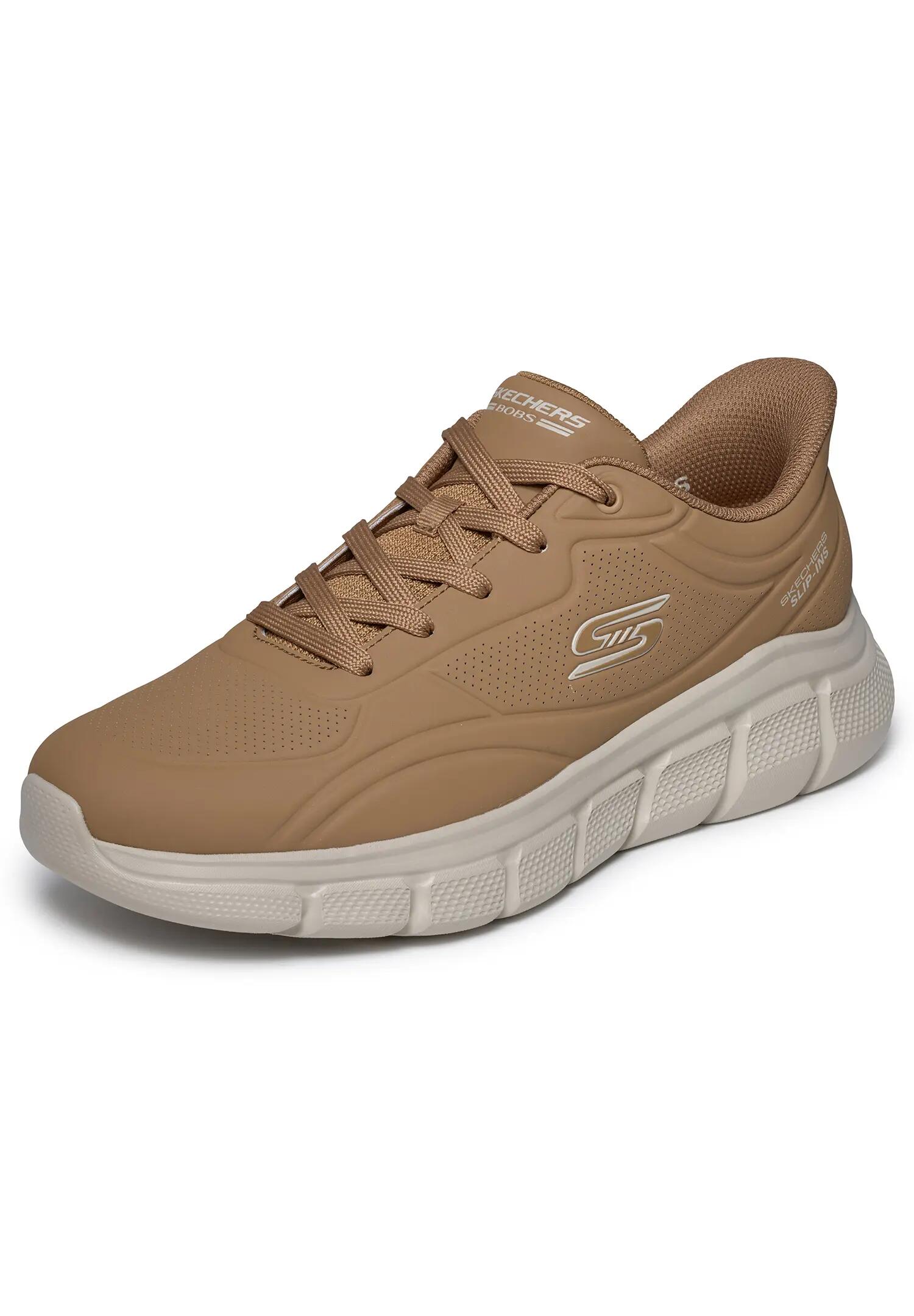 Buty SKECHERS BOBS B FLEX - SMOOTH EDGE Jasnobrązowy 2/5