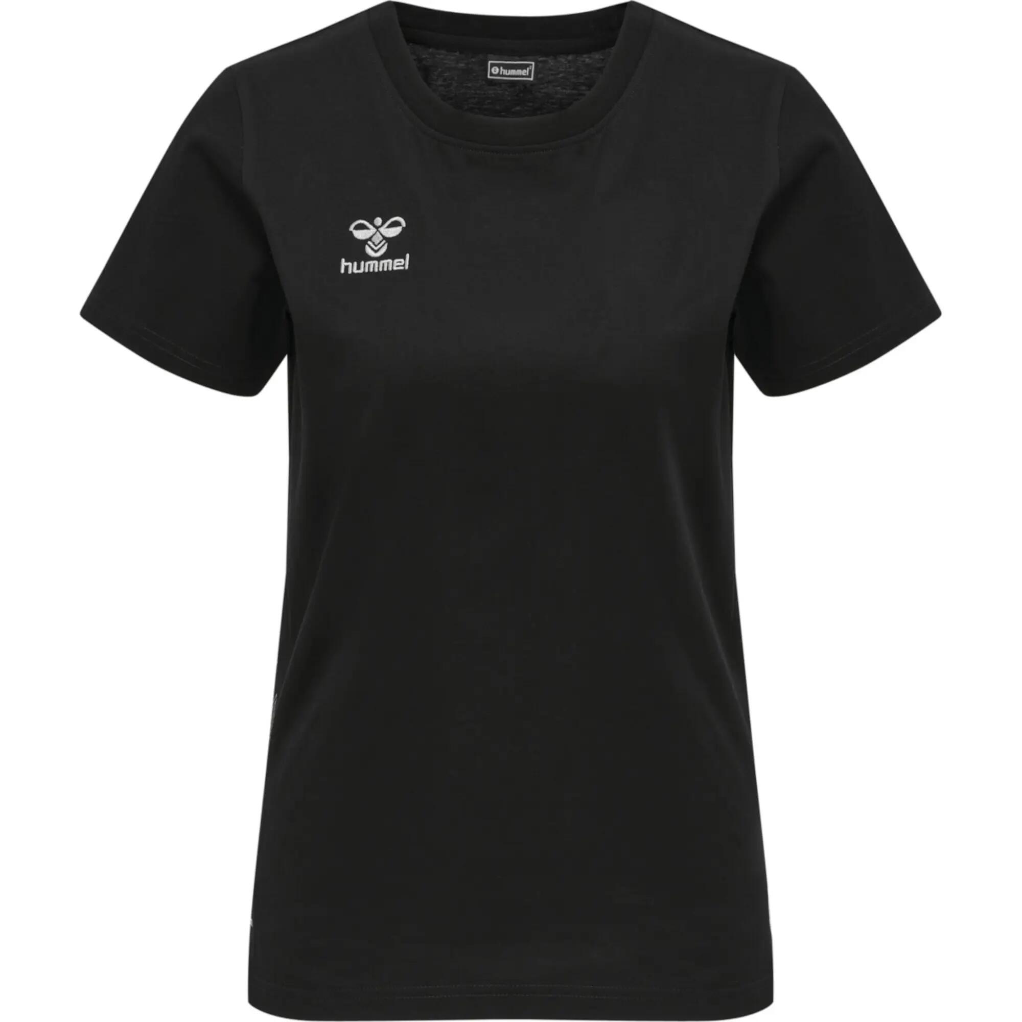 Maglietta donna in cotone Hummel Move Grid 11/11