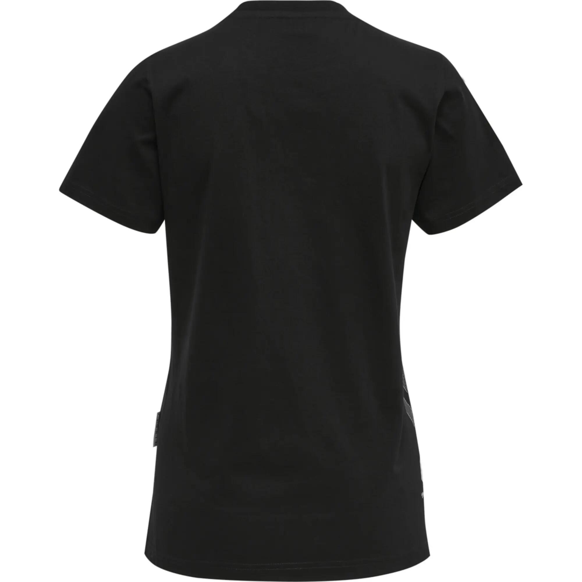 Maglietta donna in cotone Hummel Move Grid 10/11