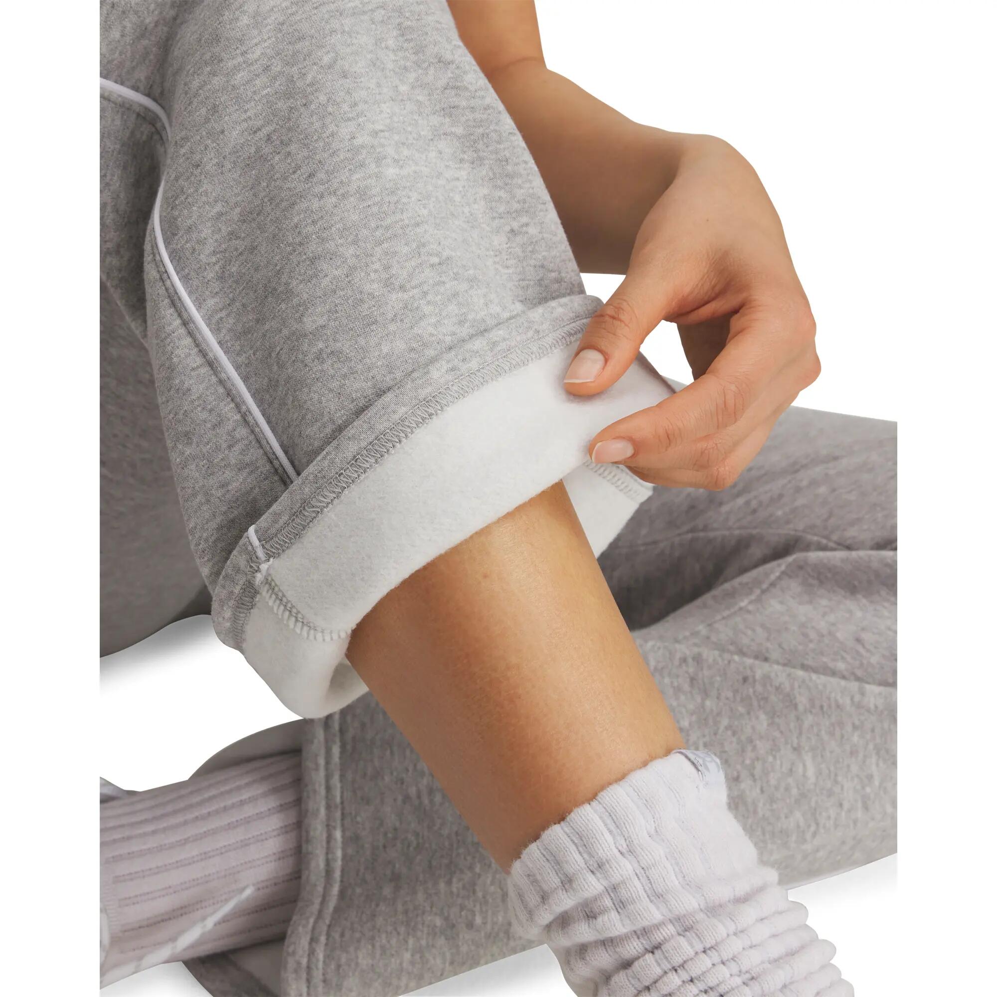 Pantalon De Jogging Motif/style Rayure Latérale RIVAL Femme (Gris Chiné Chiné) 8/8
