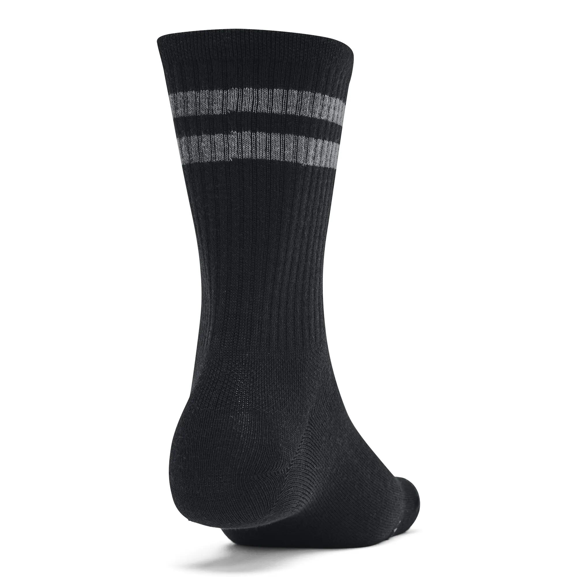 6 Paar Under Armour Essential Crew Sport Socken Unisex 2/4