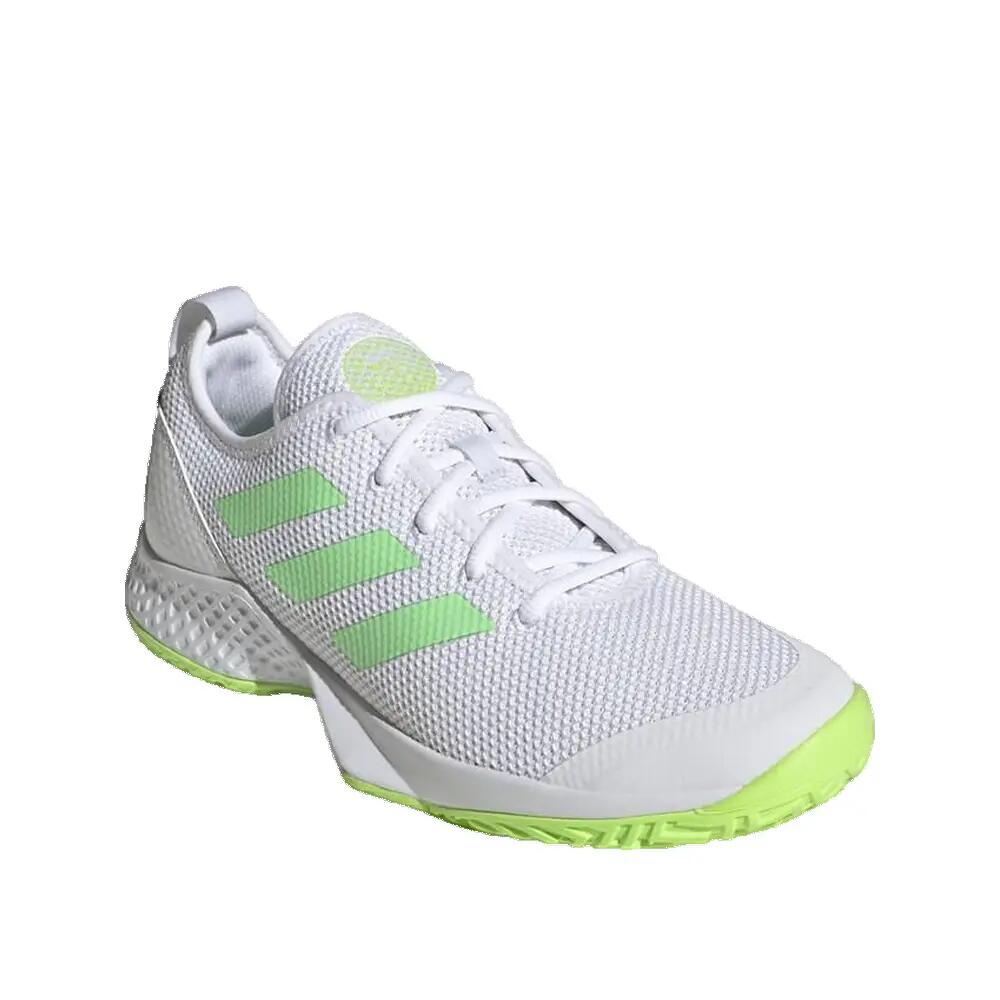 Adidas CourtFlash Tennis Sneakers Wit Groen 1/5