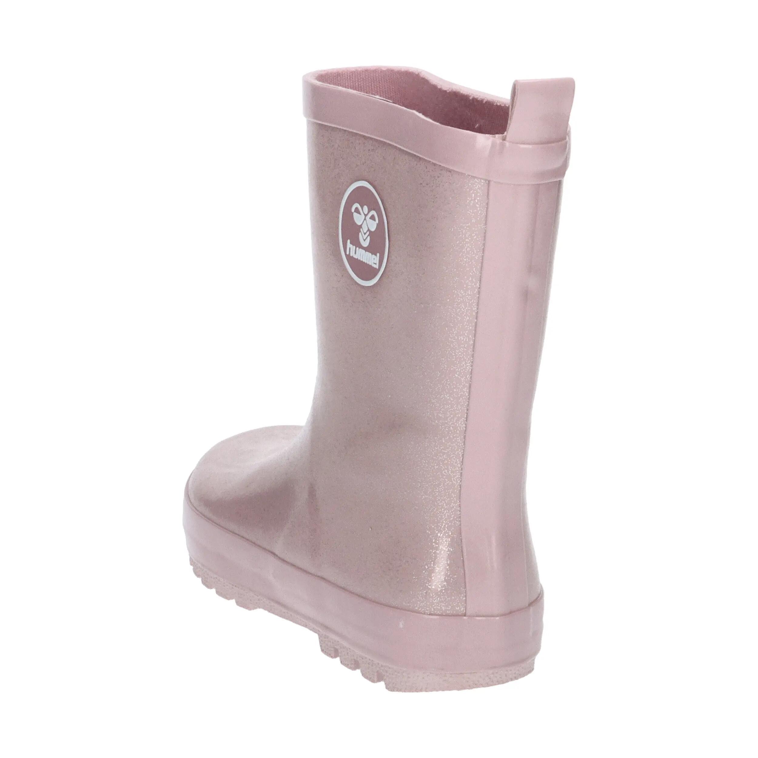 Stivaletti da pioggia in gomma glitterata per bambini Hummel 12/15