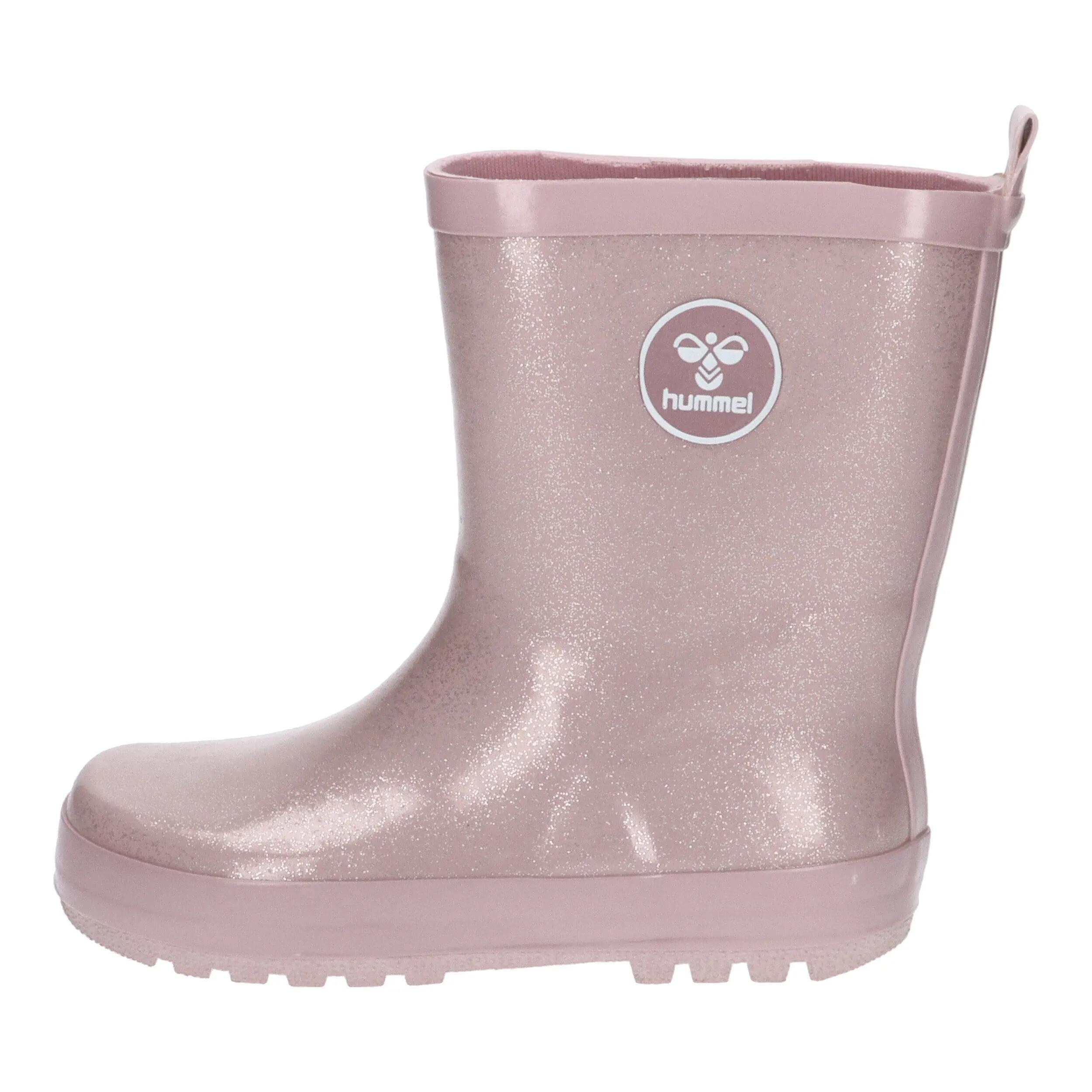 Stivaletti da pioggia in gomma glitterata per bambini Hummel 10/15