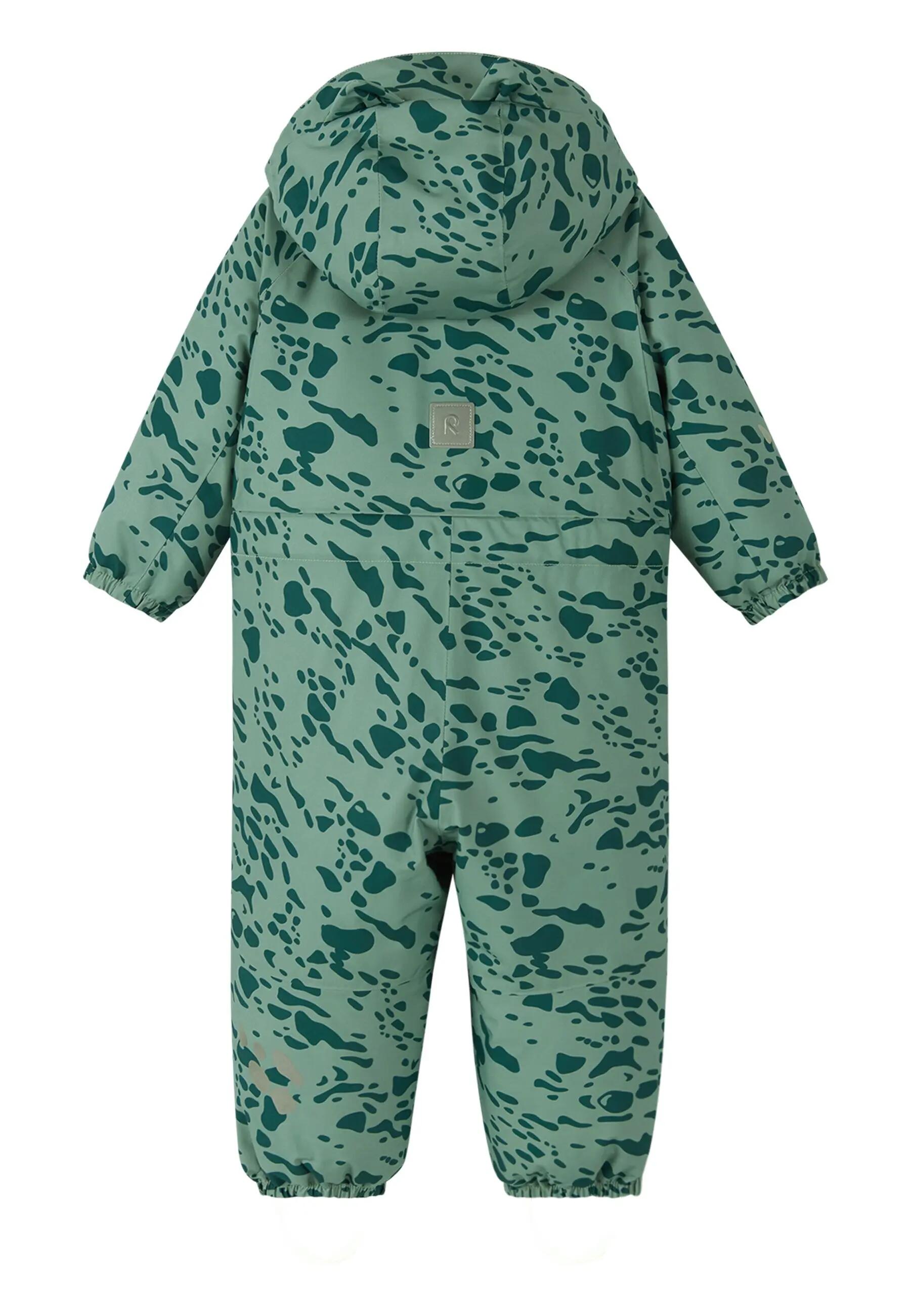 Tuta da neve per bambini piccoli tec Hasula Stone Green 2/9