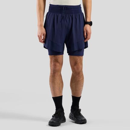 X-Alp 6 inch 2-in-1 trail running short 2.0 ODLO