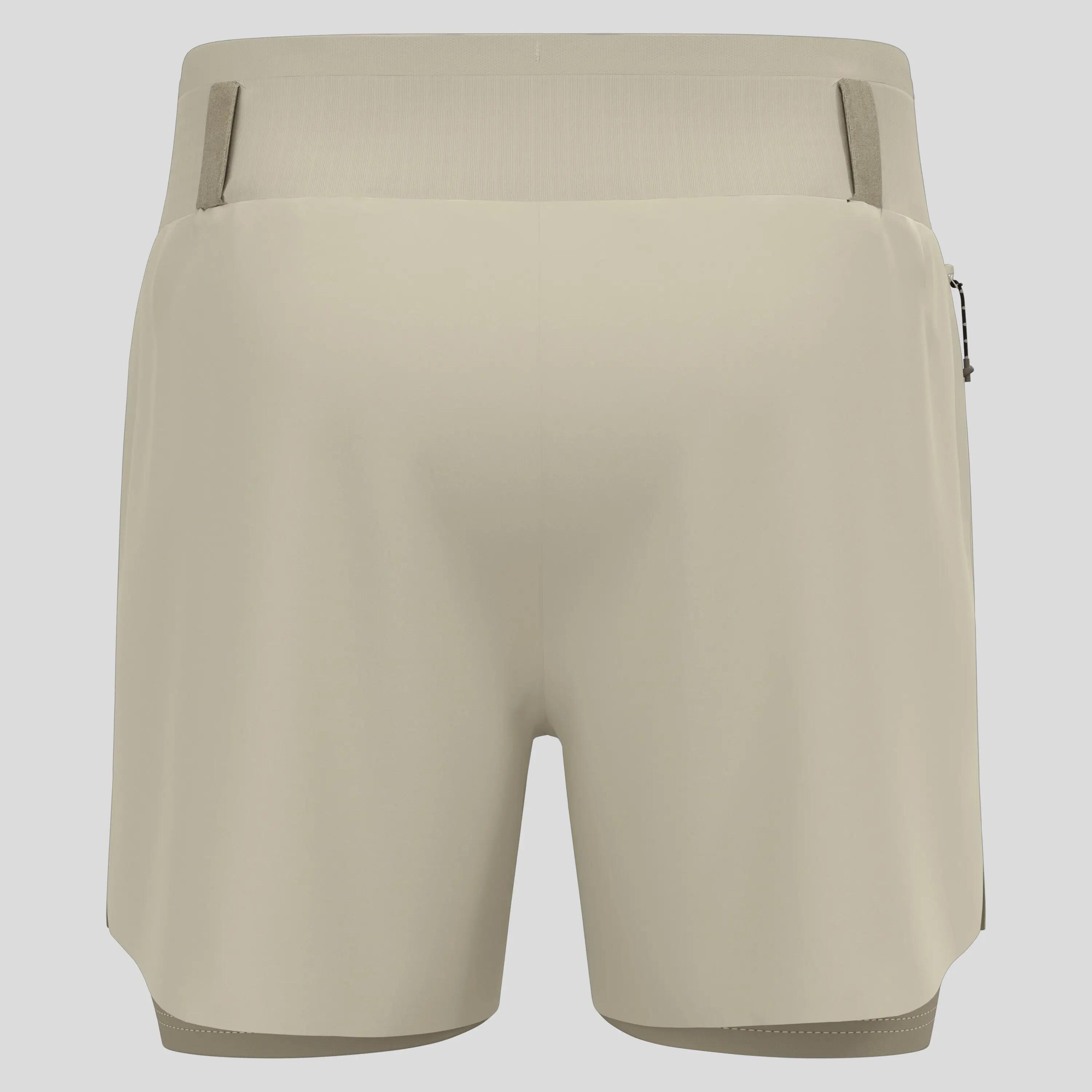 Odlo X-Alp Trail 2 en 1 Short 6'' Gris 7/7