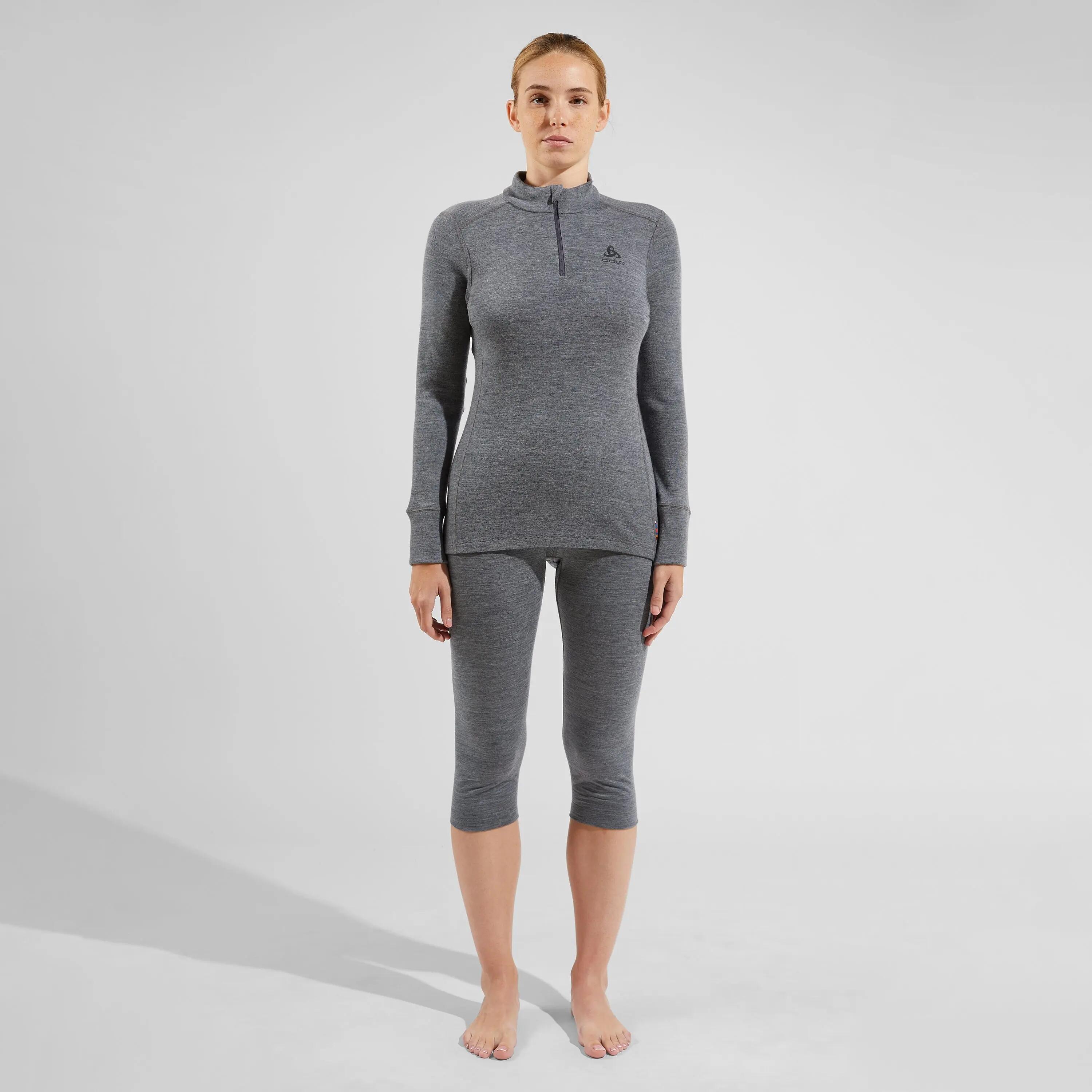 Odlo Damen Tights 3/4 BL Bottom 3/4 Merino 200 111901 4/6