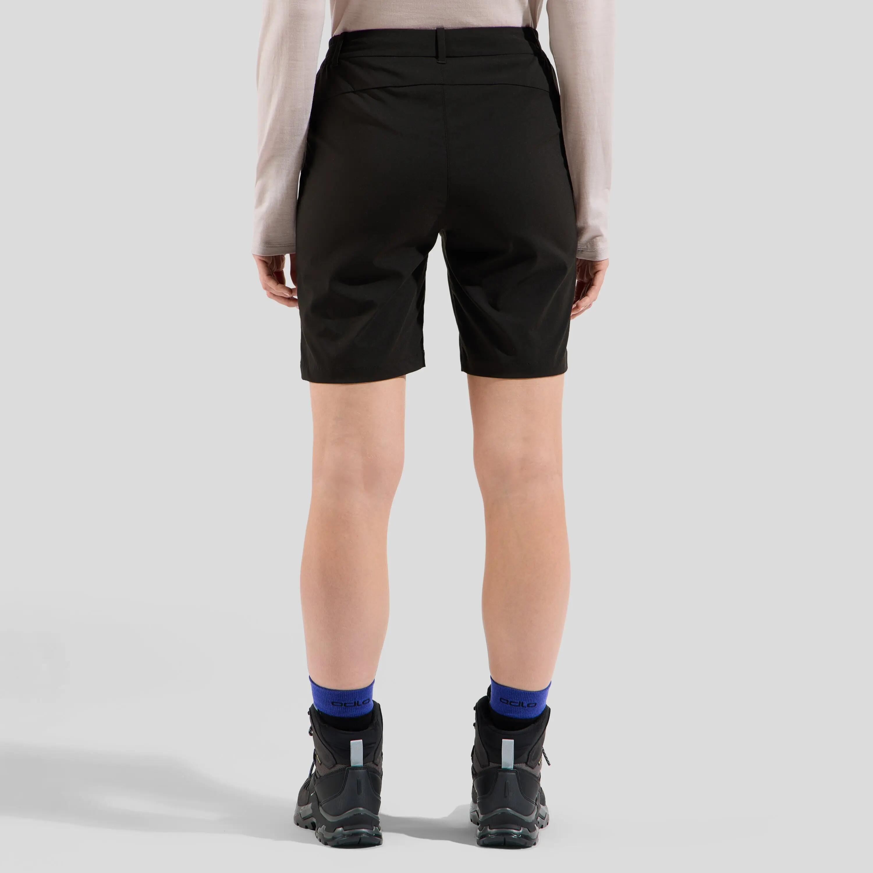 Odlo Ascent Light Damen-Wandershorts Schwarz 2/7