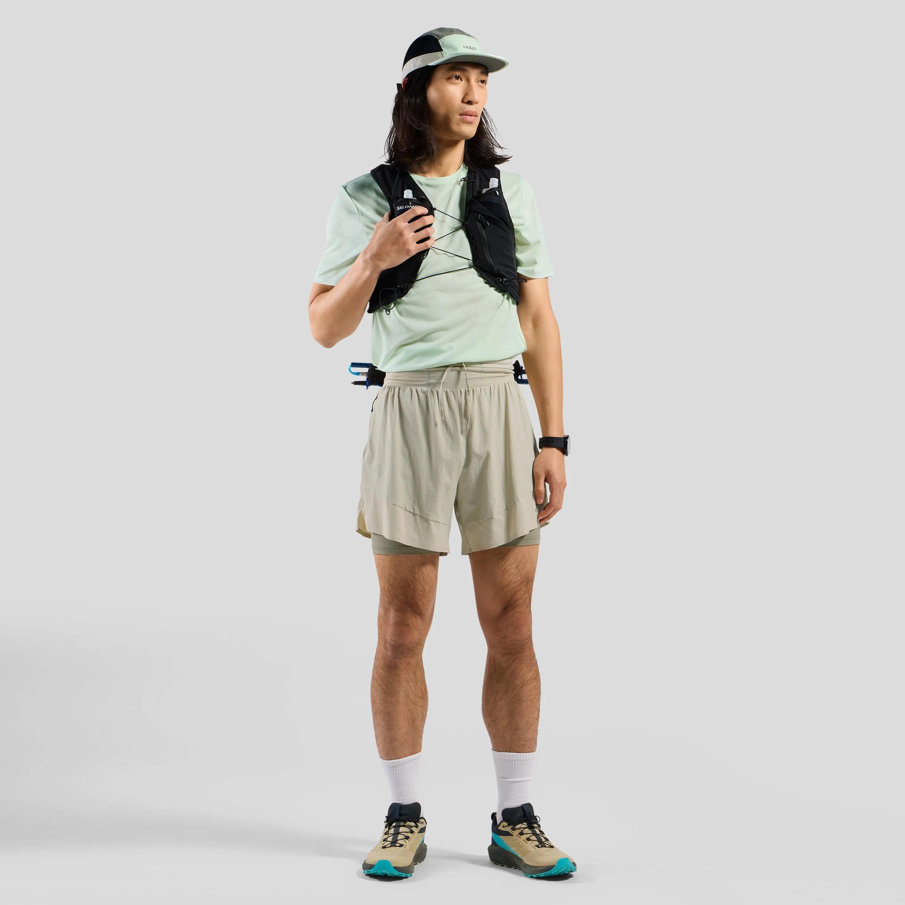 X-Alp 6 Inch 2-in-1-Trailrunning-Shorts 2.0 ODLO 5/7
