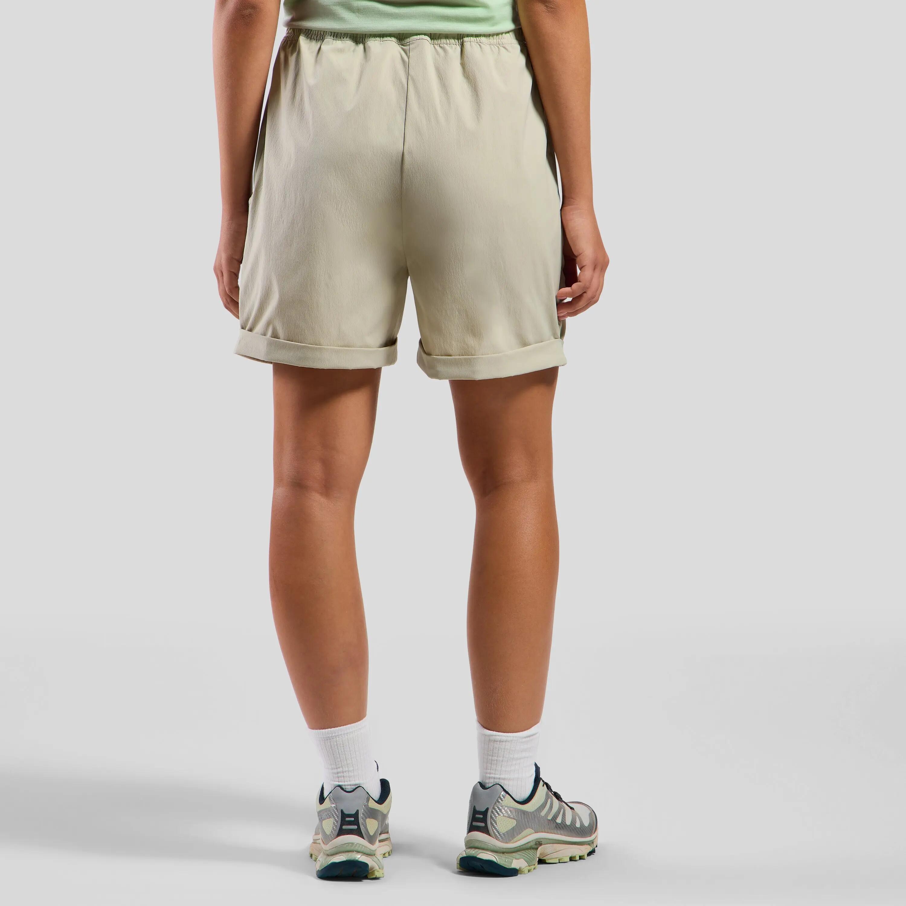 Pantalón corto Odlo Women's Hyper Contrast Cargo Gris 2/11