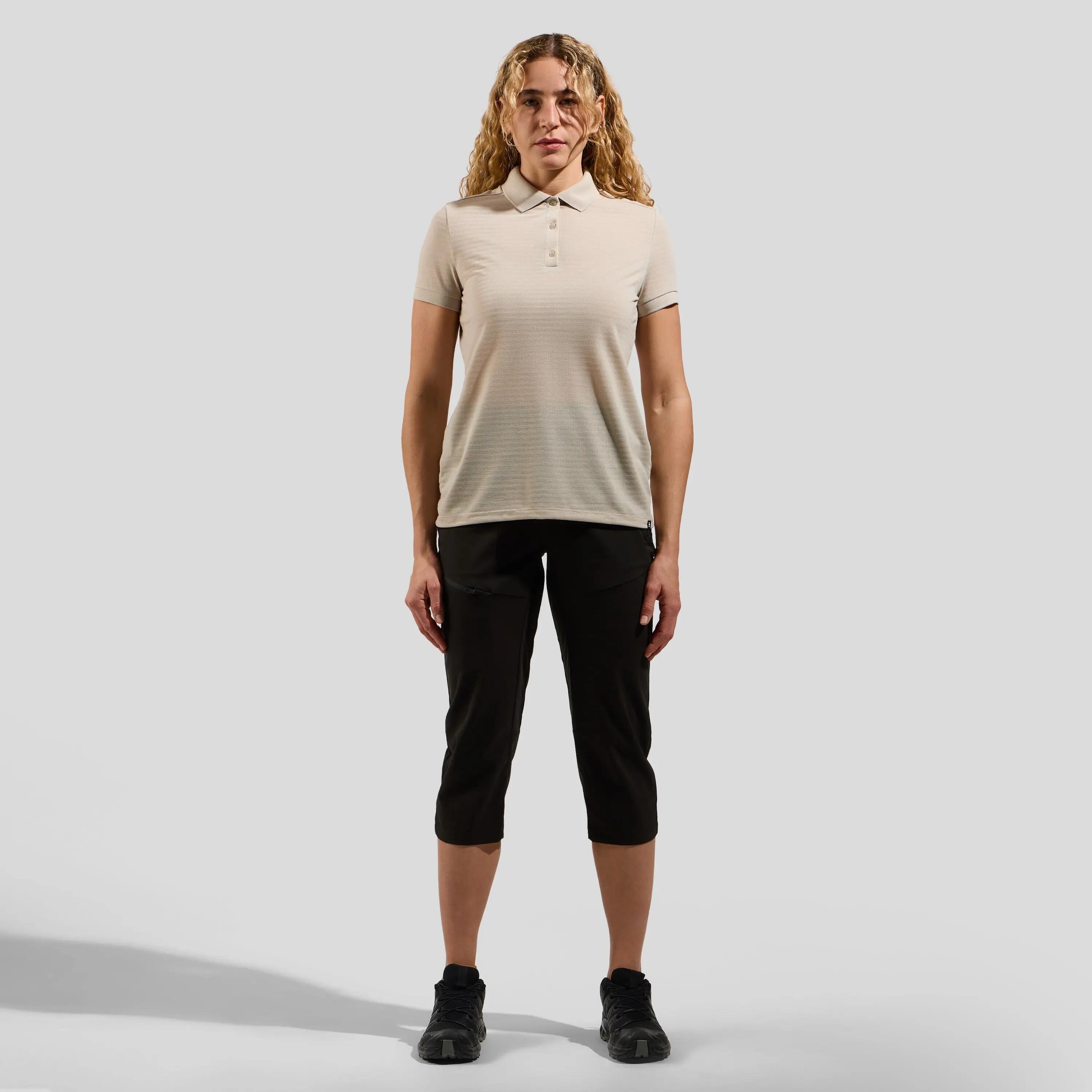 Pantalon de Randonnée Femme Odlo 3/4 Ascent Light Noir 6/8