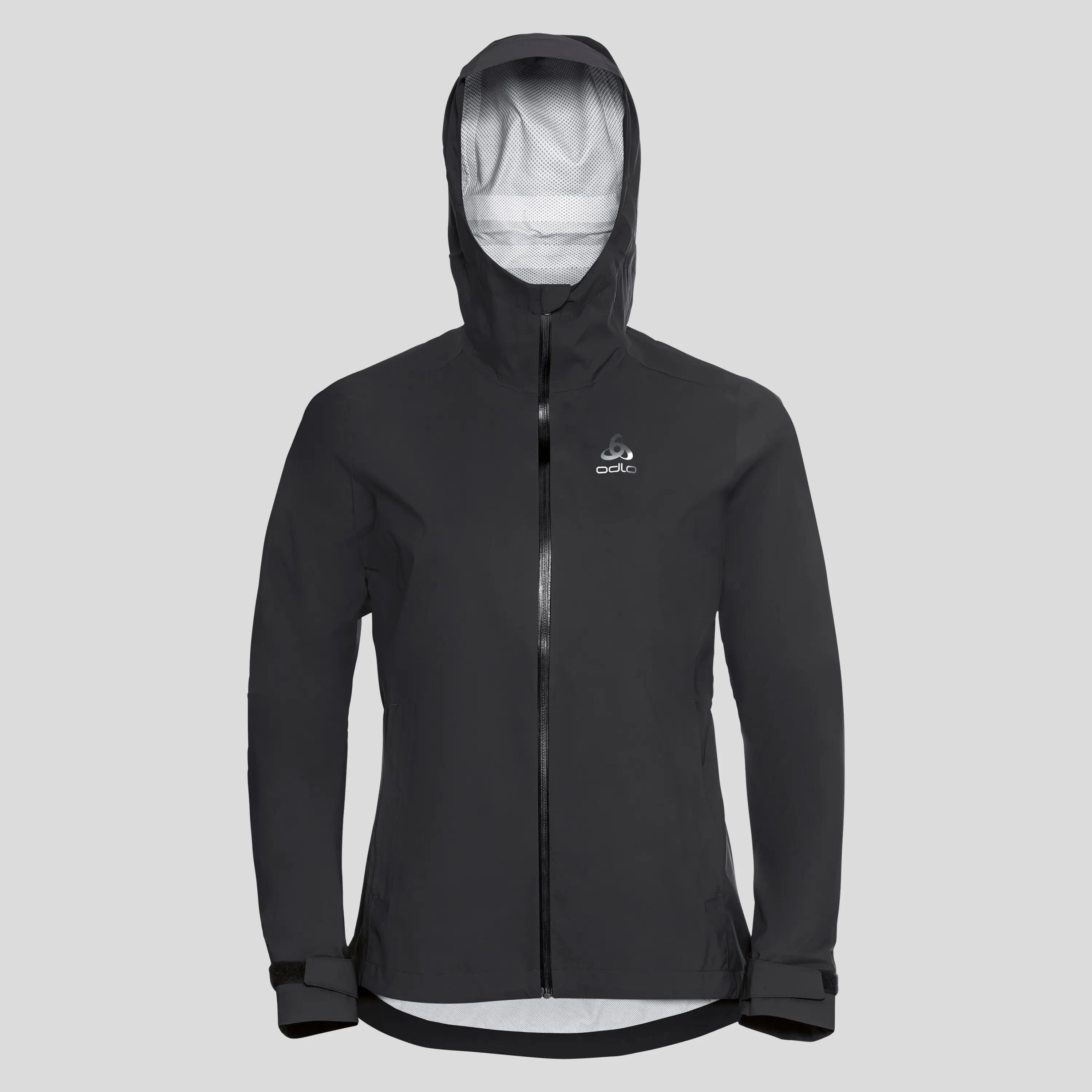 Veste imperméable Odlo Aegis 2.5L Waterproof Noir Femme 9/11