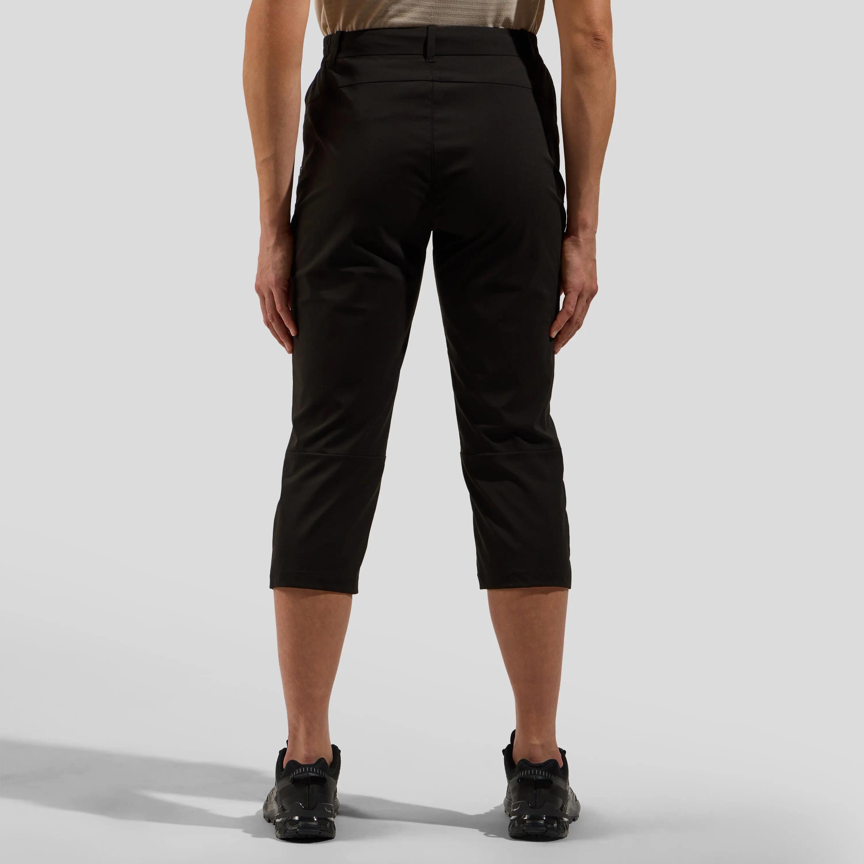 Pantalon de Randonnée Femme Odlo 3/4 Ascent Light Noir 2/8