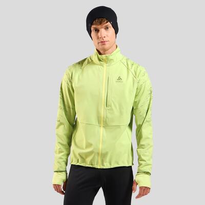 Jas running man odlo zeroweight pro warm 2.0 zwart
