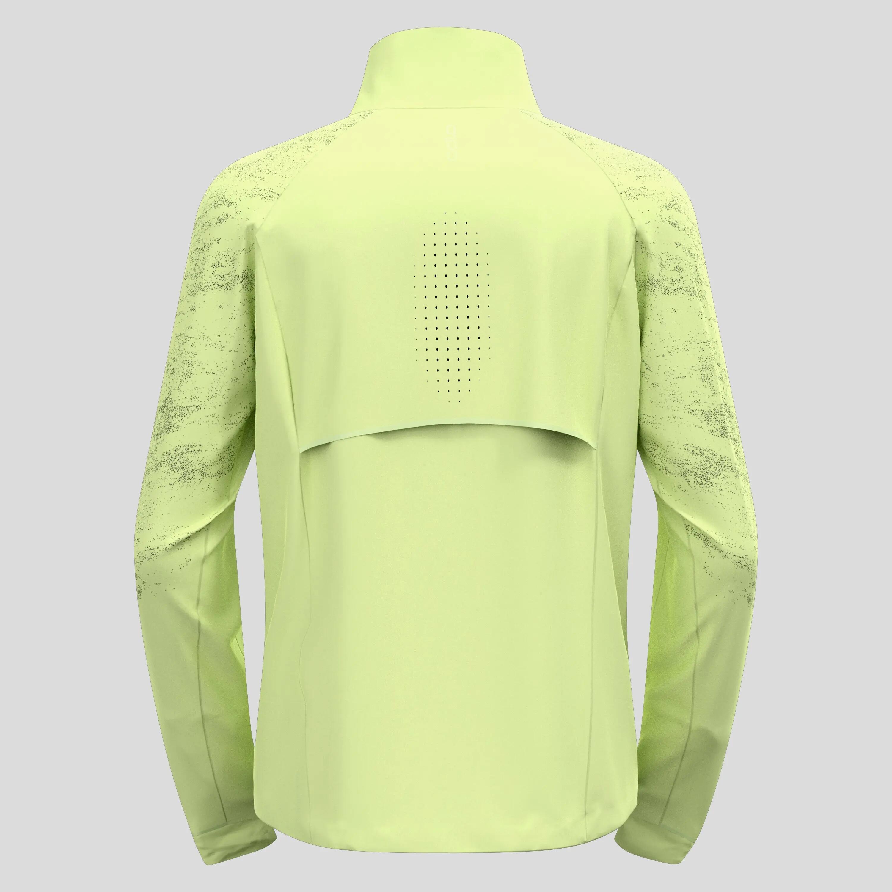 Giacca Running Uomo Odlo Zeroweight Pro Warm 2.0 Verde 9/9