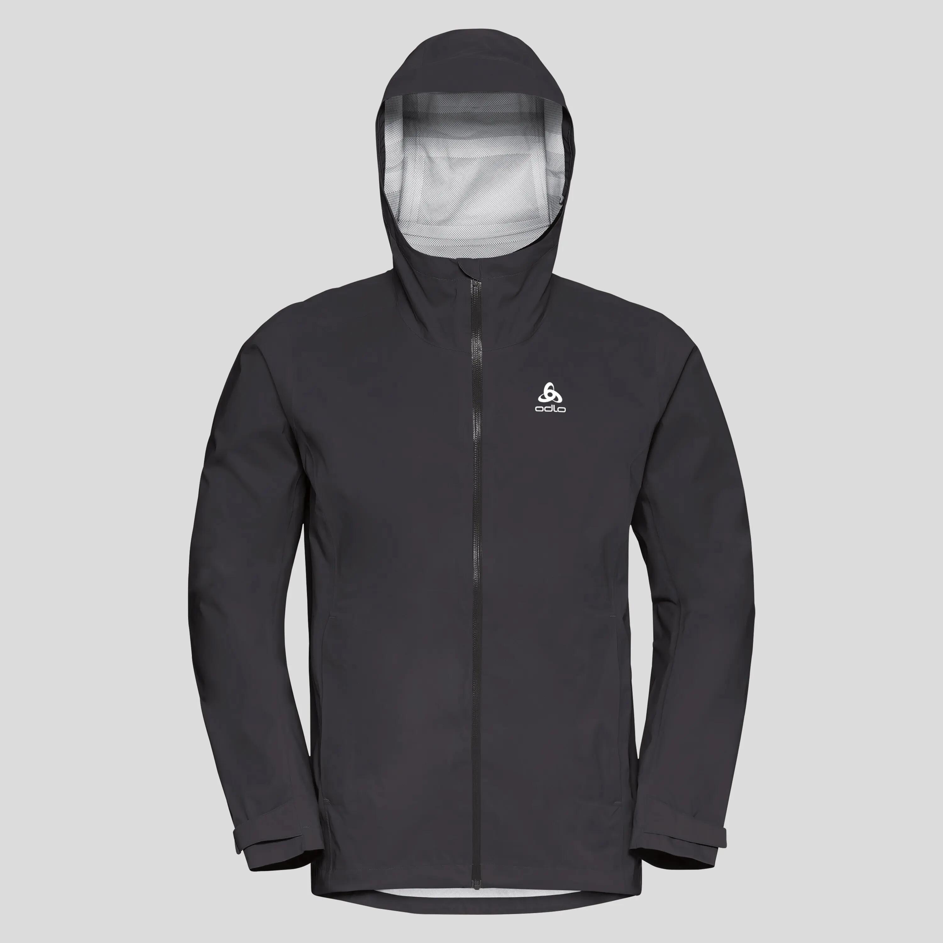 Veste imperméable Odlo Aegis 2.5L Waterproof Noir 9/11