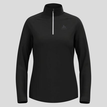 Polaire Thermique 1/2 Zip Odlo Besso Blanc Femme