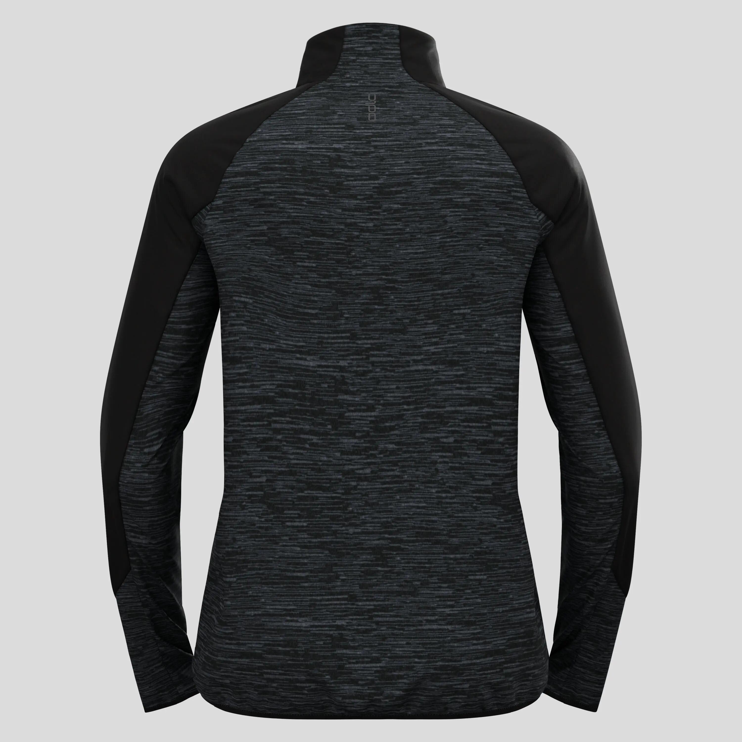 Odlo Run Easy Warm Long Sleeve Jas Zwart 8/8