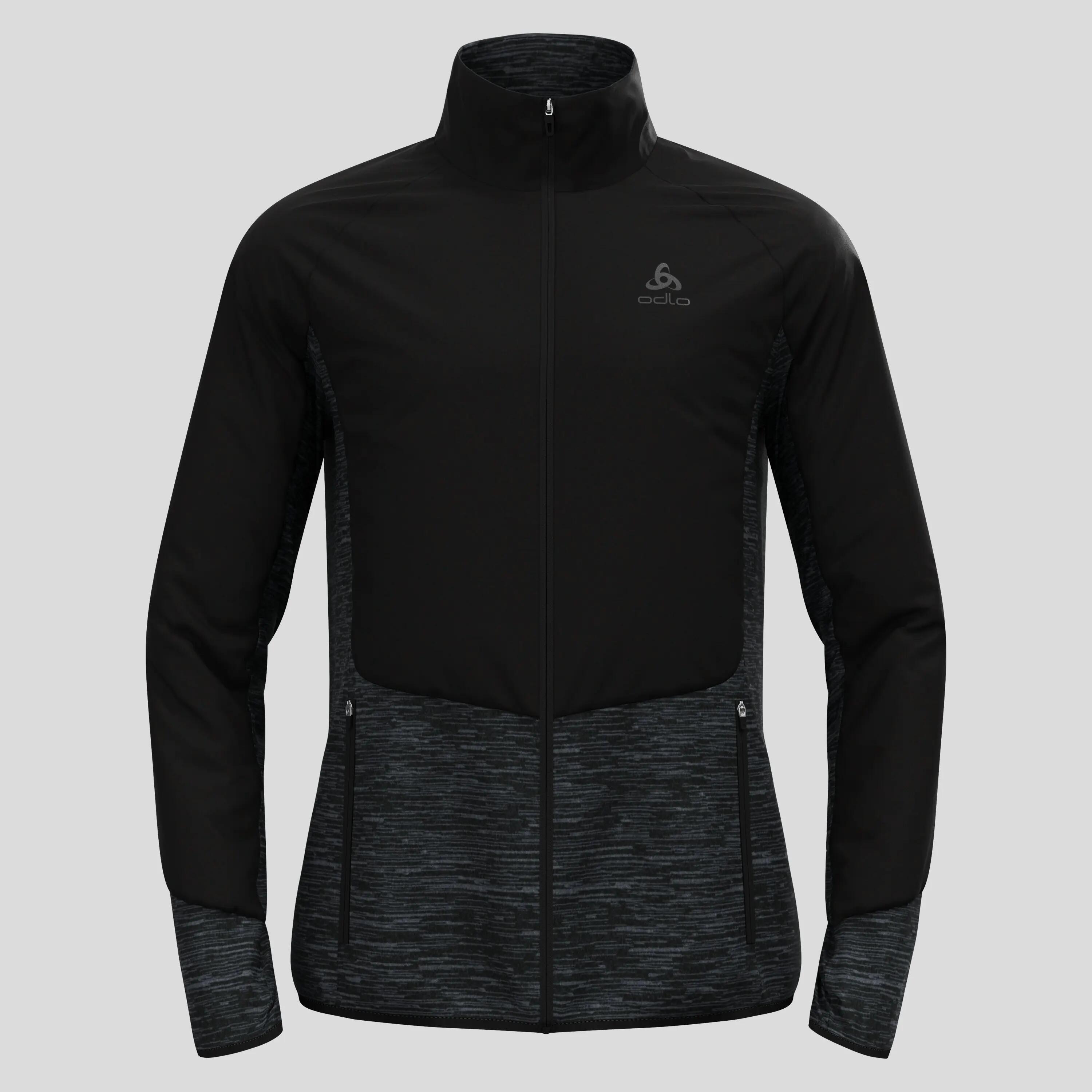 Odlo Run Easy Warm Long Sleeve Jas Zwart 7/8