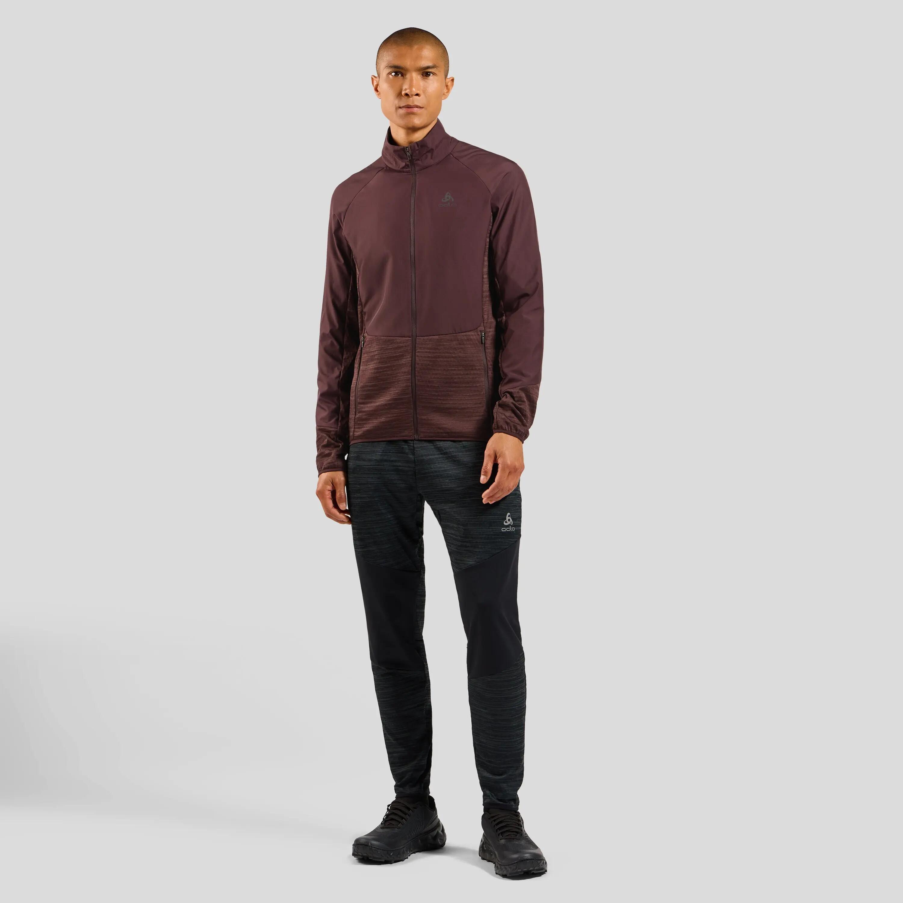 Odlo Run Easy Warm Long Sleeve Jas Paars 6/8