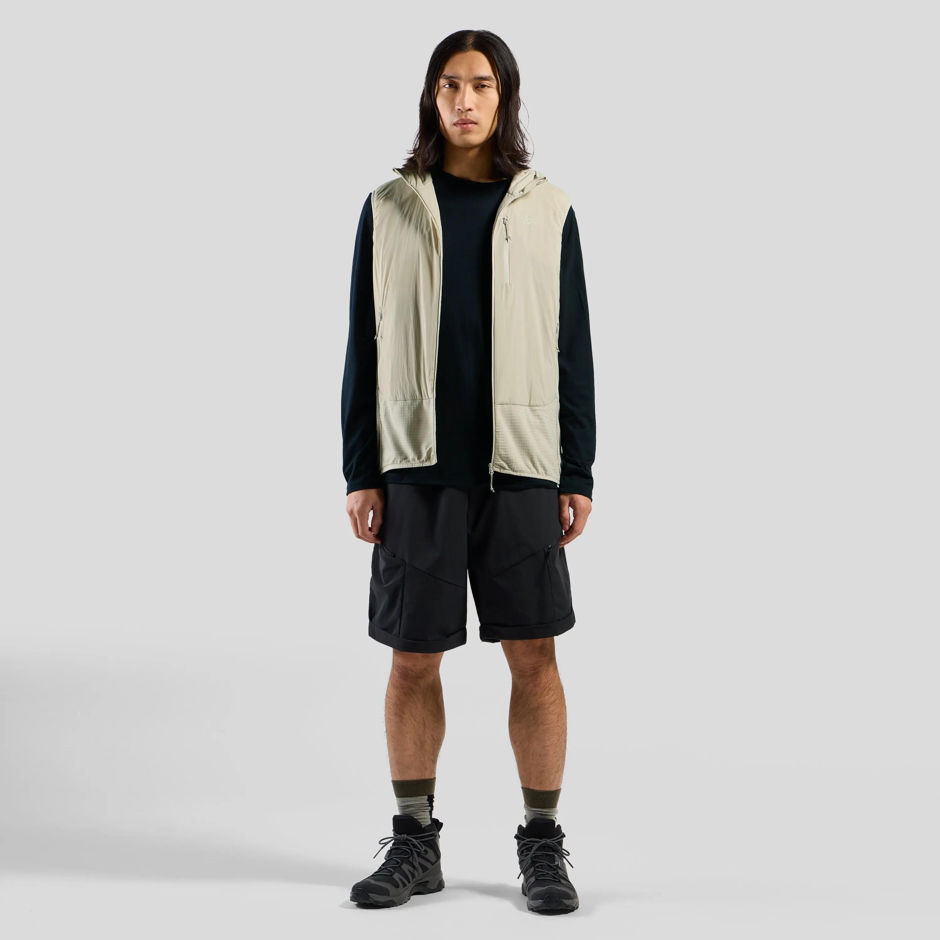 Gilet ibrido Odlo Ascent Hyper Contrast Grigio 6/8