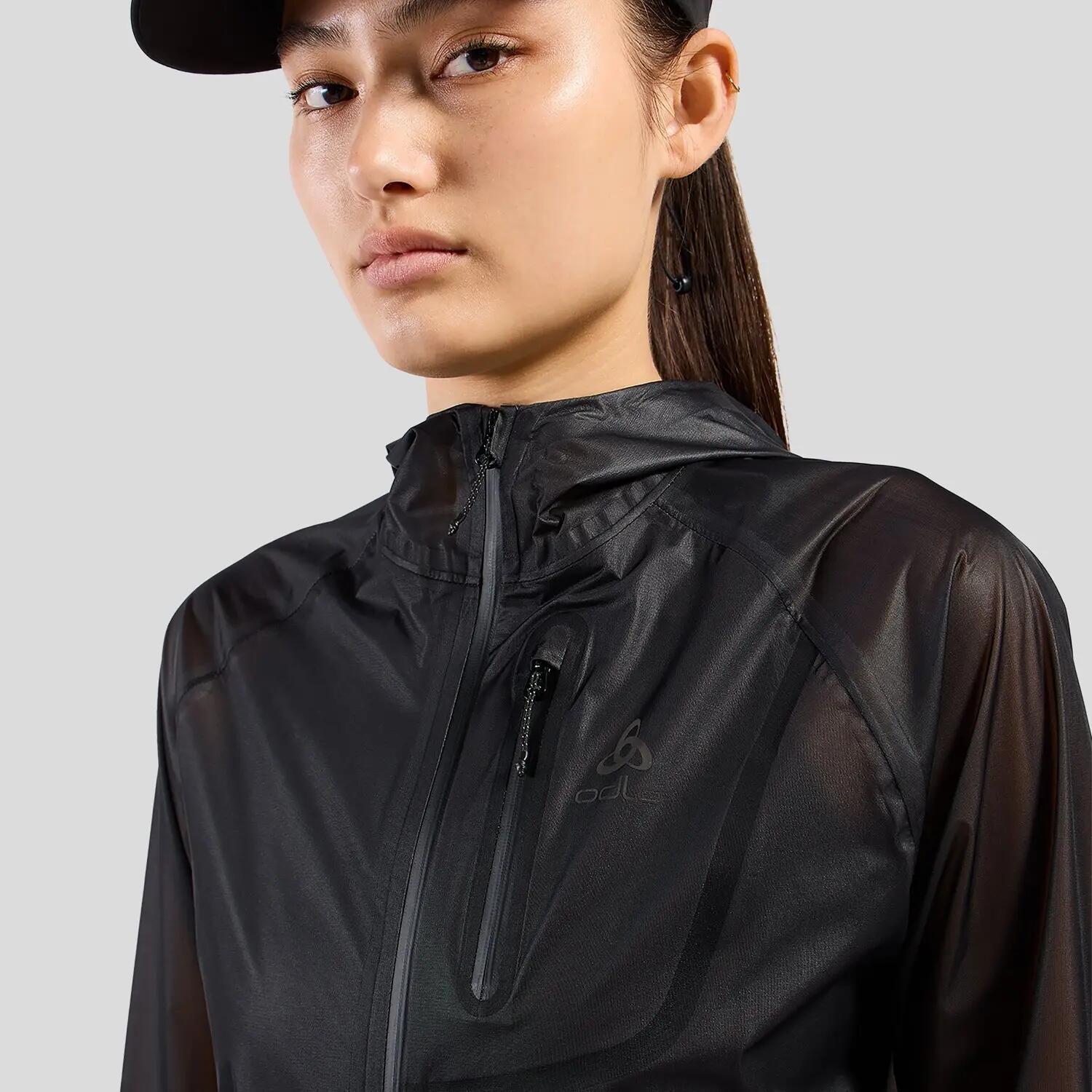 Kurtka damska ODLO Jacket ZEROWEIGHT DUAL DRY PK WATERPROOF 10/15