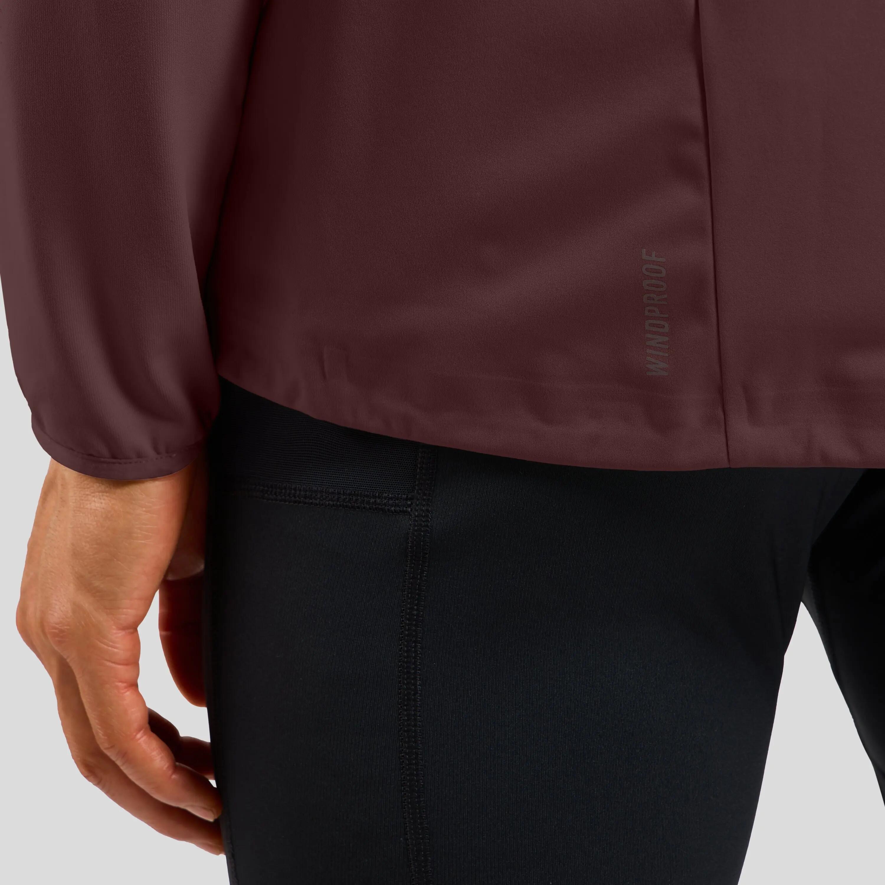 Odlo Zeroweight Warm 2.0 Mouwloos Jas Paars Heren 5/8