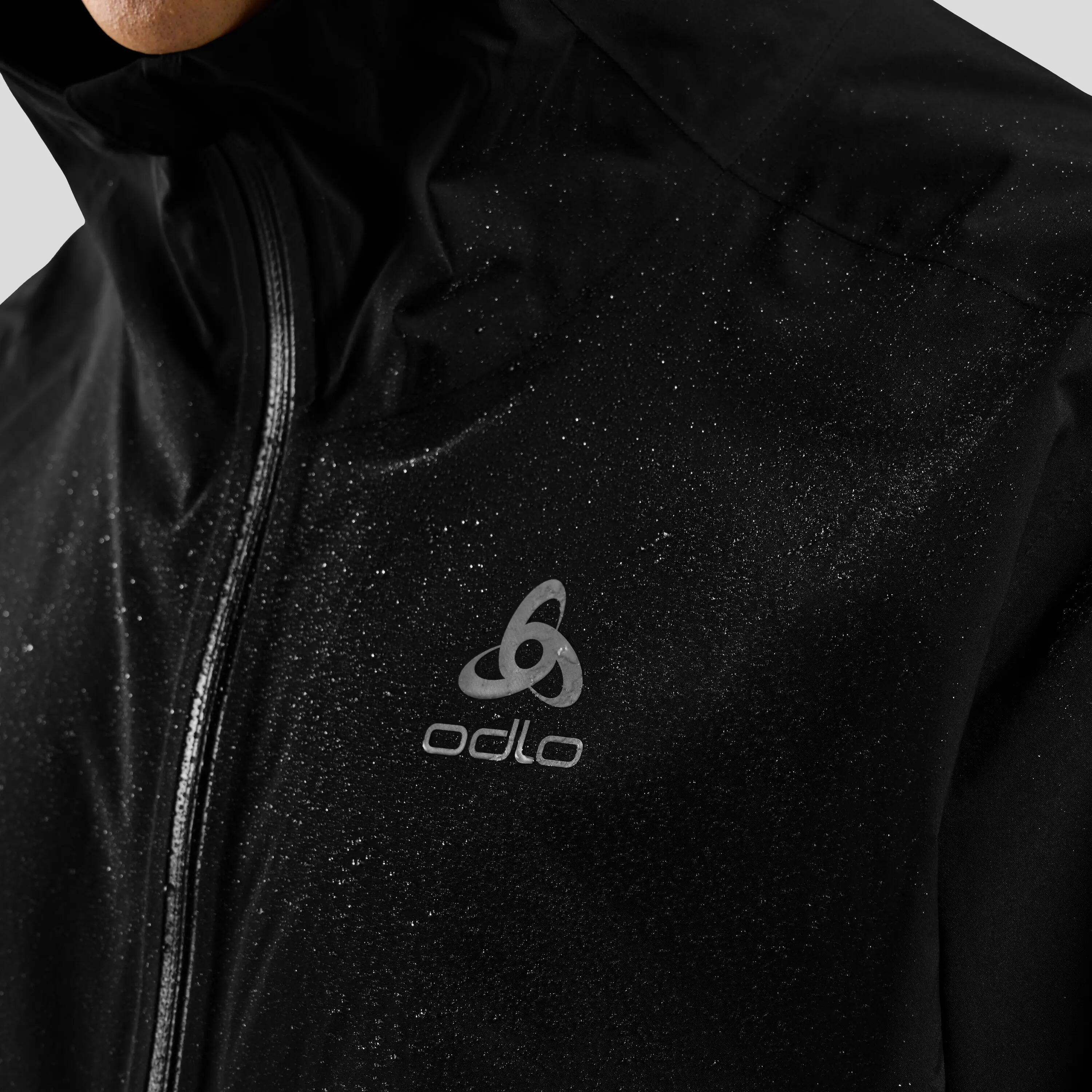 Veste imperméable Odlo Aegis 2.5L Waterproof Noir 5/11