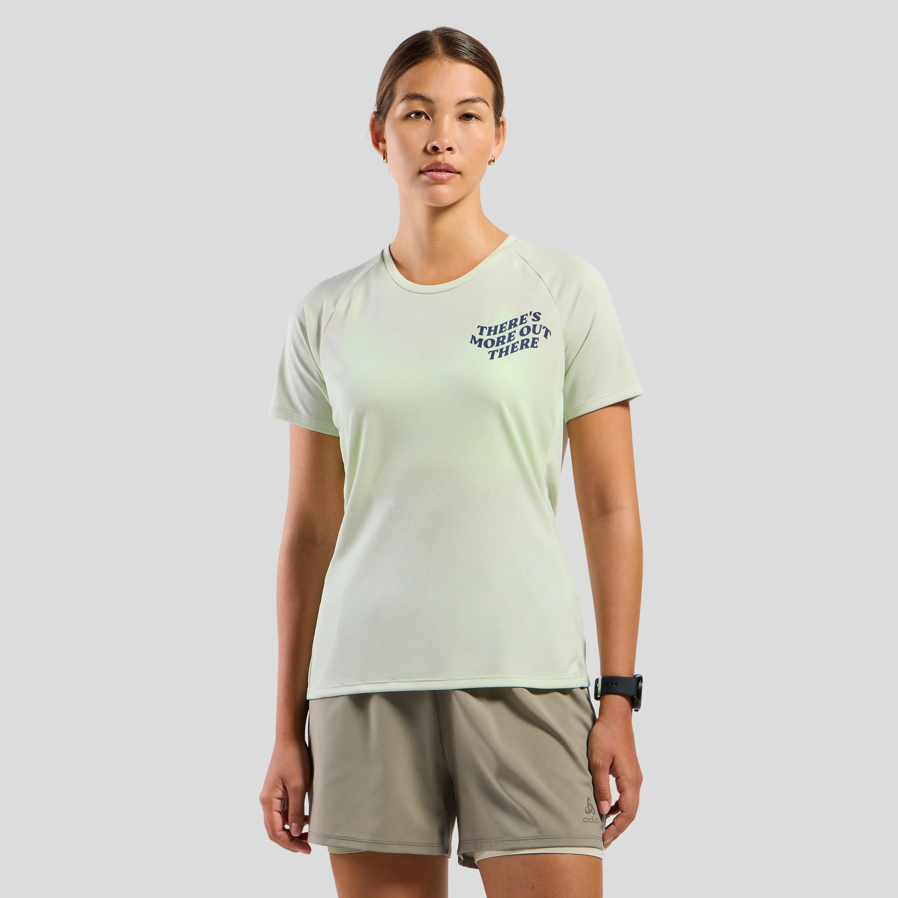 T-shirt da running Essentials con stampa TMOT ODLO 1/6