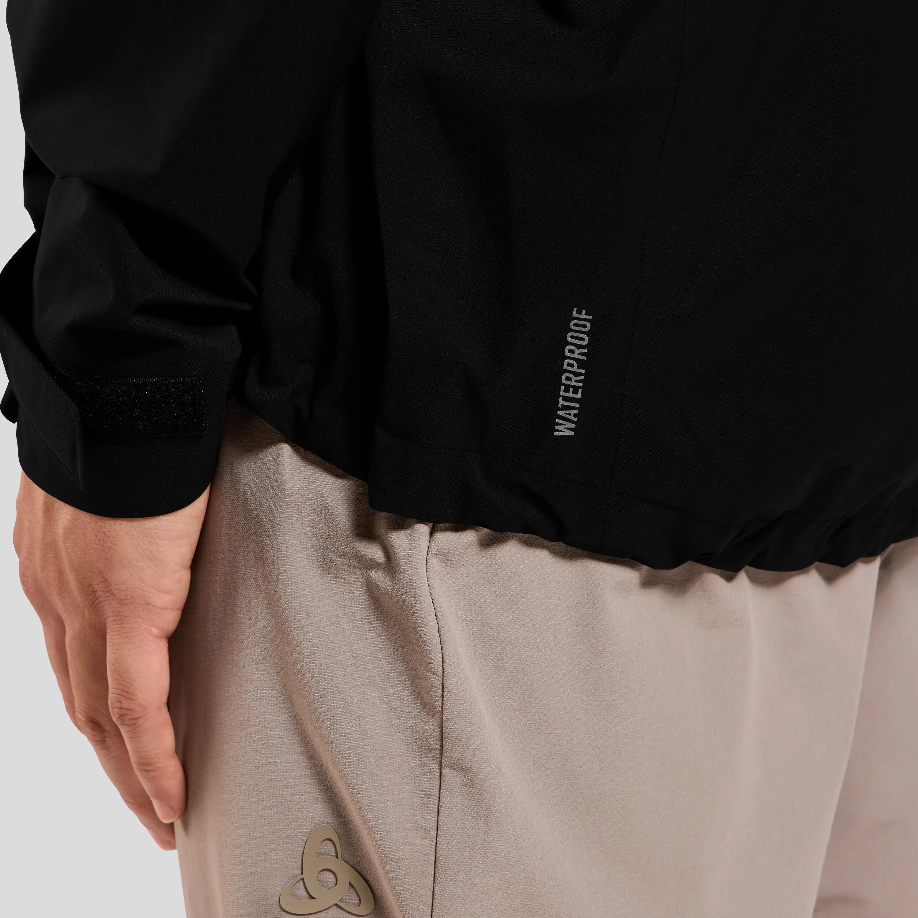 Veste imperméable Odlo Aegis 2.5L Waterproof Noir 4/11