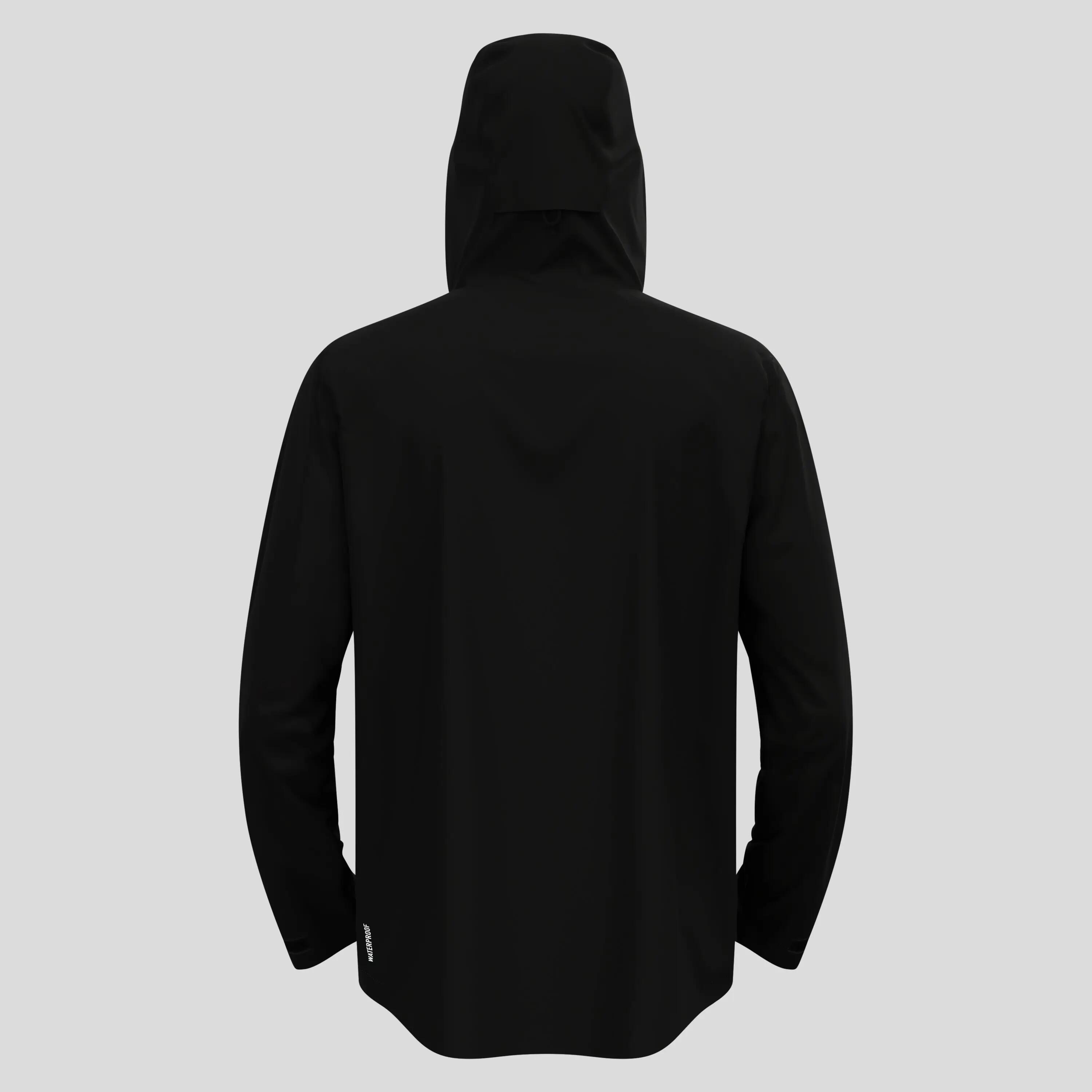 Veste imperméable Odlo Aegis 2.5L Waterproof Noir 10/11