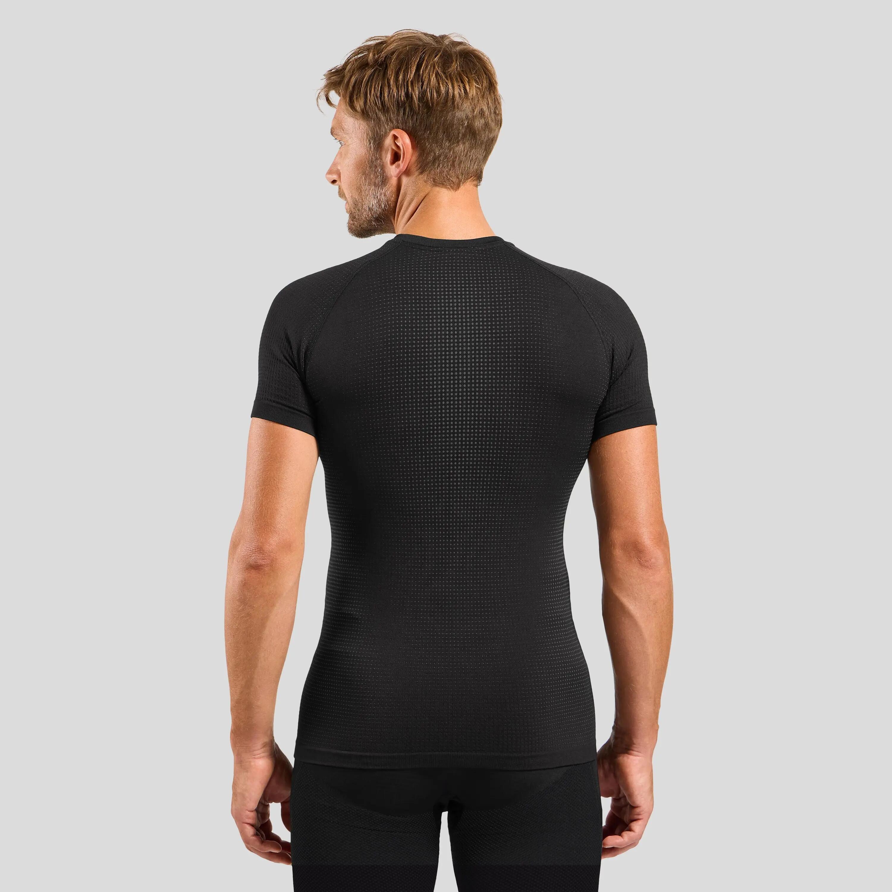 Odlo Performance Warm Eco Korte Mouw Jersey Zwart 2/8