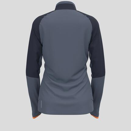 Bluza z półgolfem narciarska damska Odlo DESCENT CW 200 SL