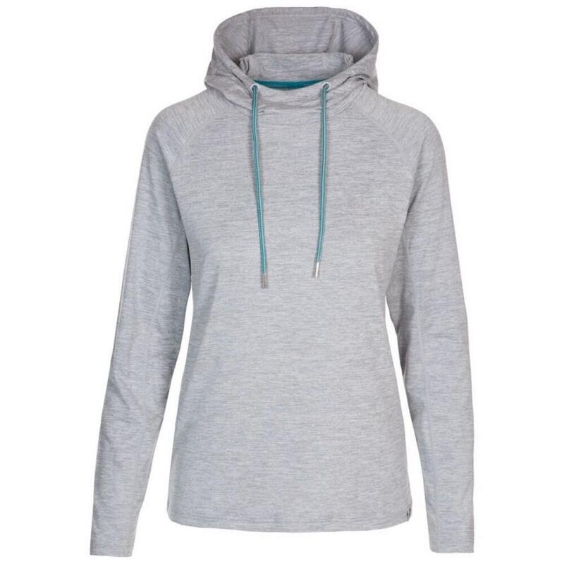 Sudadera Hattie para Mujer Gris Platino Jaspeado