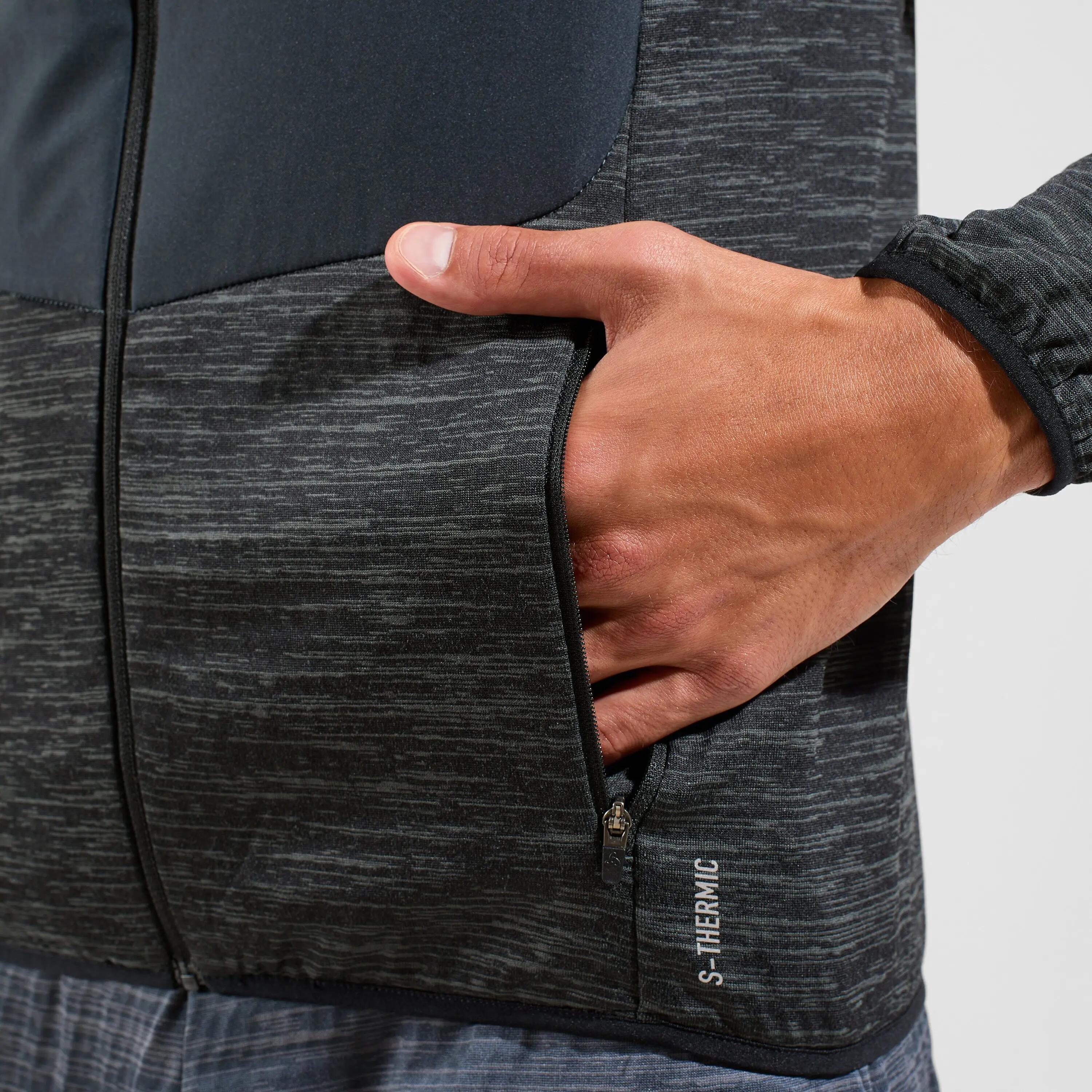 Laufjacke RUN EASY WARM HYBRID 4/7