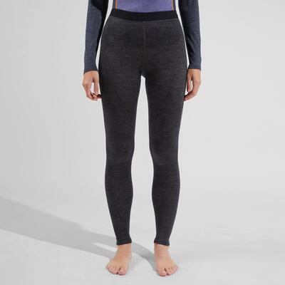 Odlo performance wool 150 lange panty donkergrijs