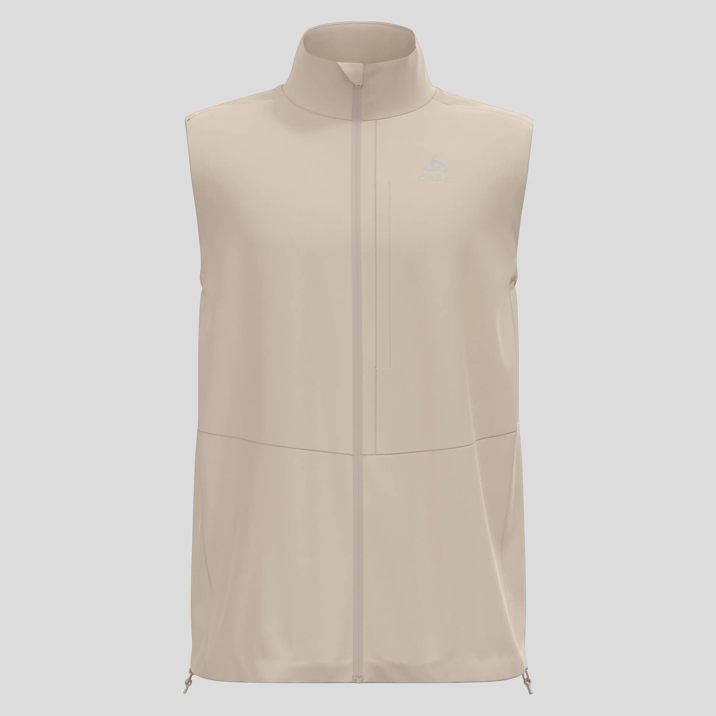 Veste Sans Manches Odlo Zeroweight Warm 2.0 Beige Homme 7/8