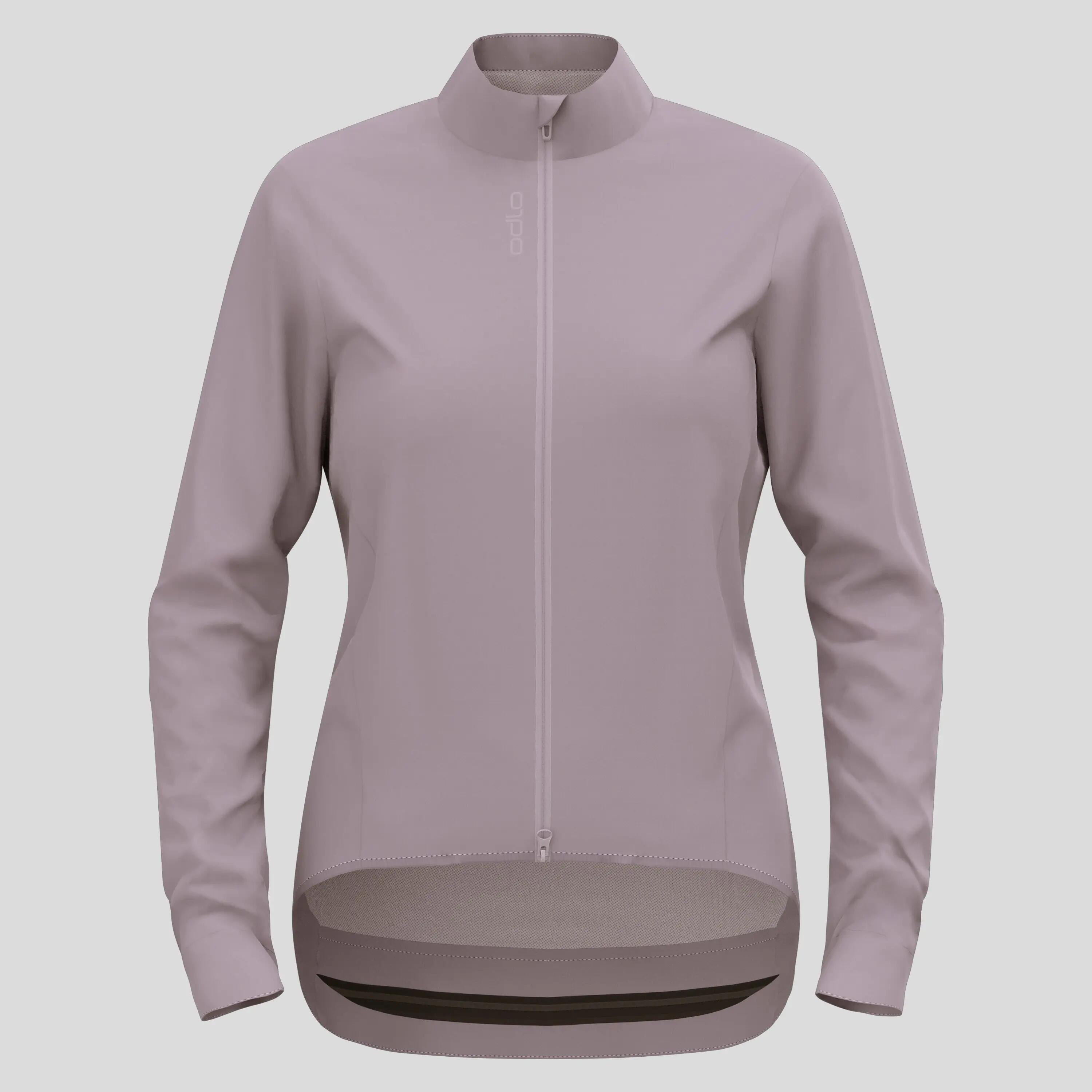 Veste Manches Longues Femme Odlo Zeroweight Performance Knit Gris 7/8