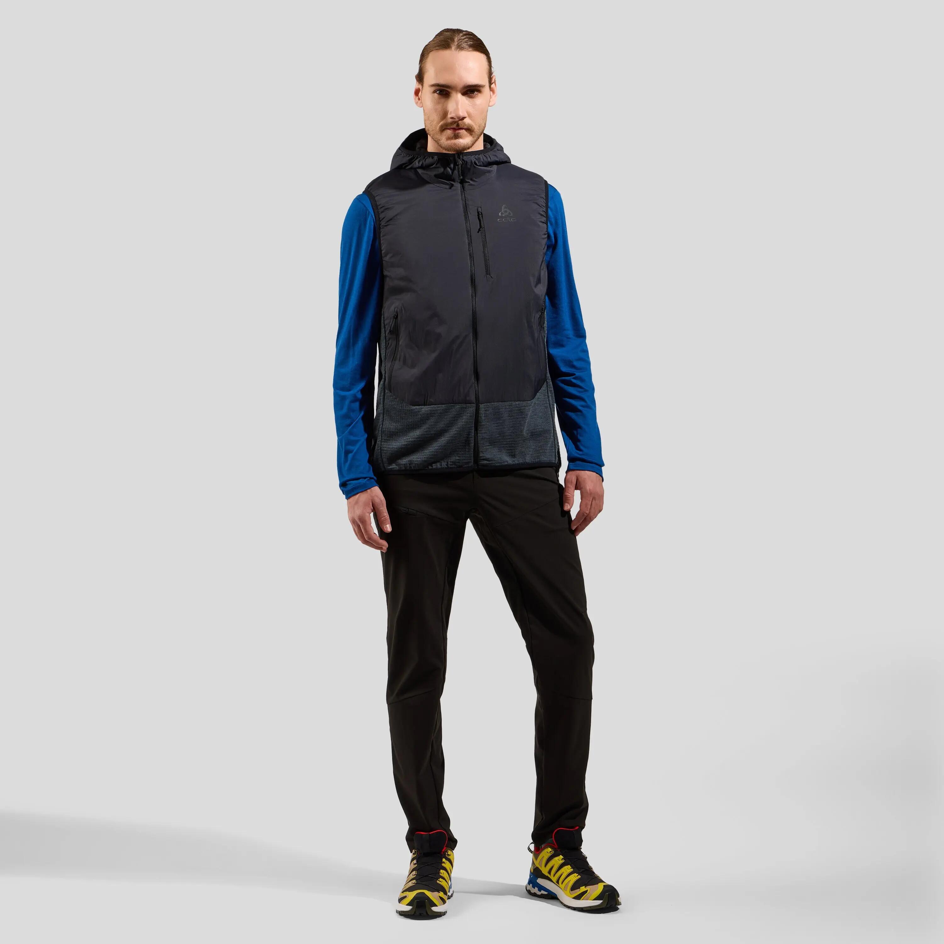Odlo Ascent Hyper Contrast Hybrid Vest Preto 6/8