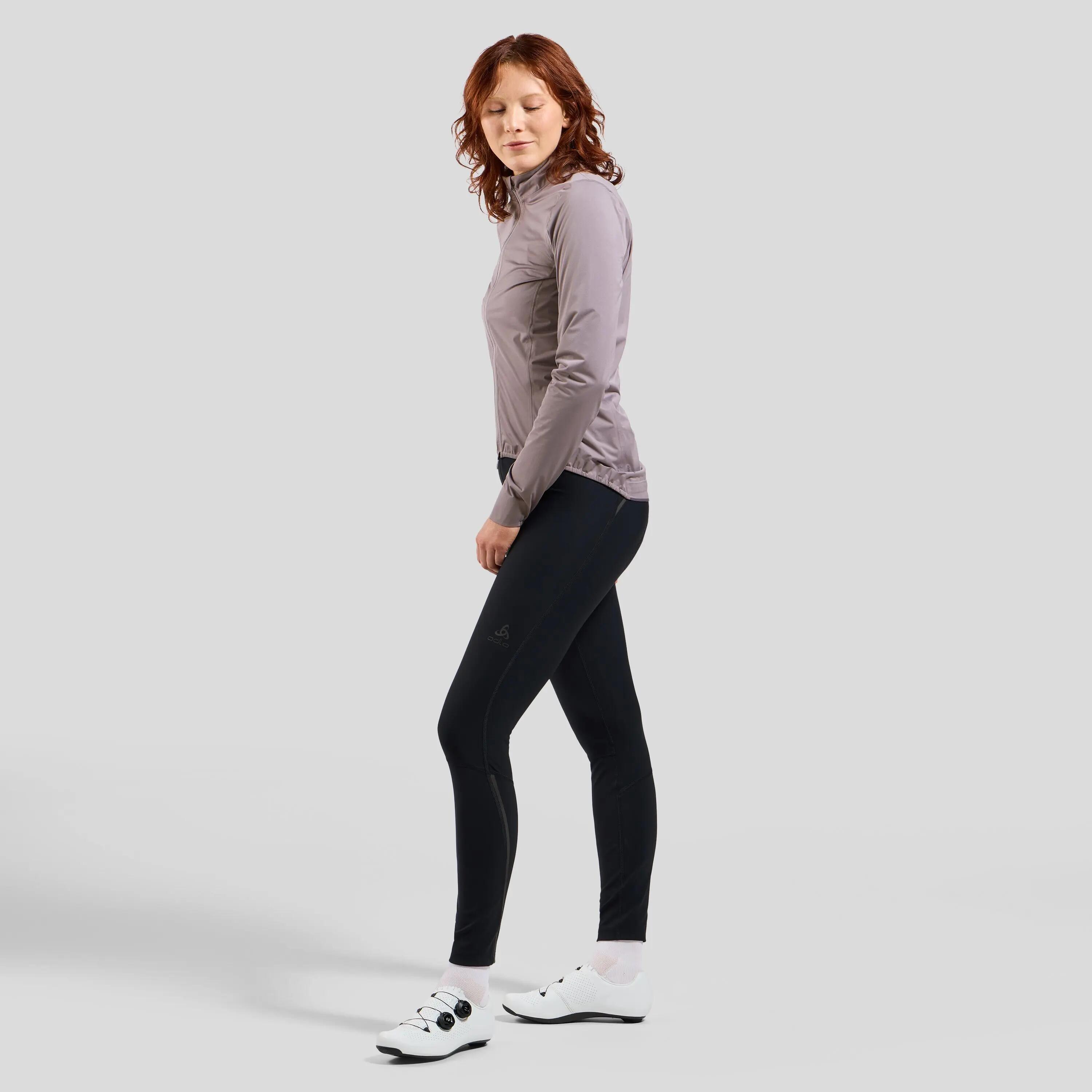 Veste Manches Longues Femme Odlo Zeroweight Performance Knit Gris 6/8
